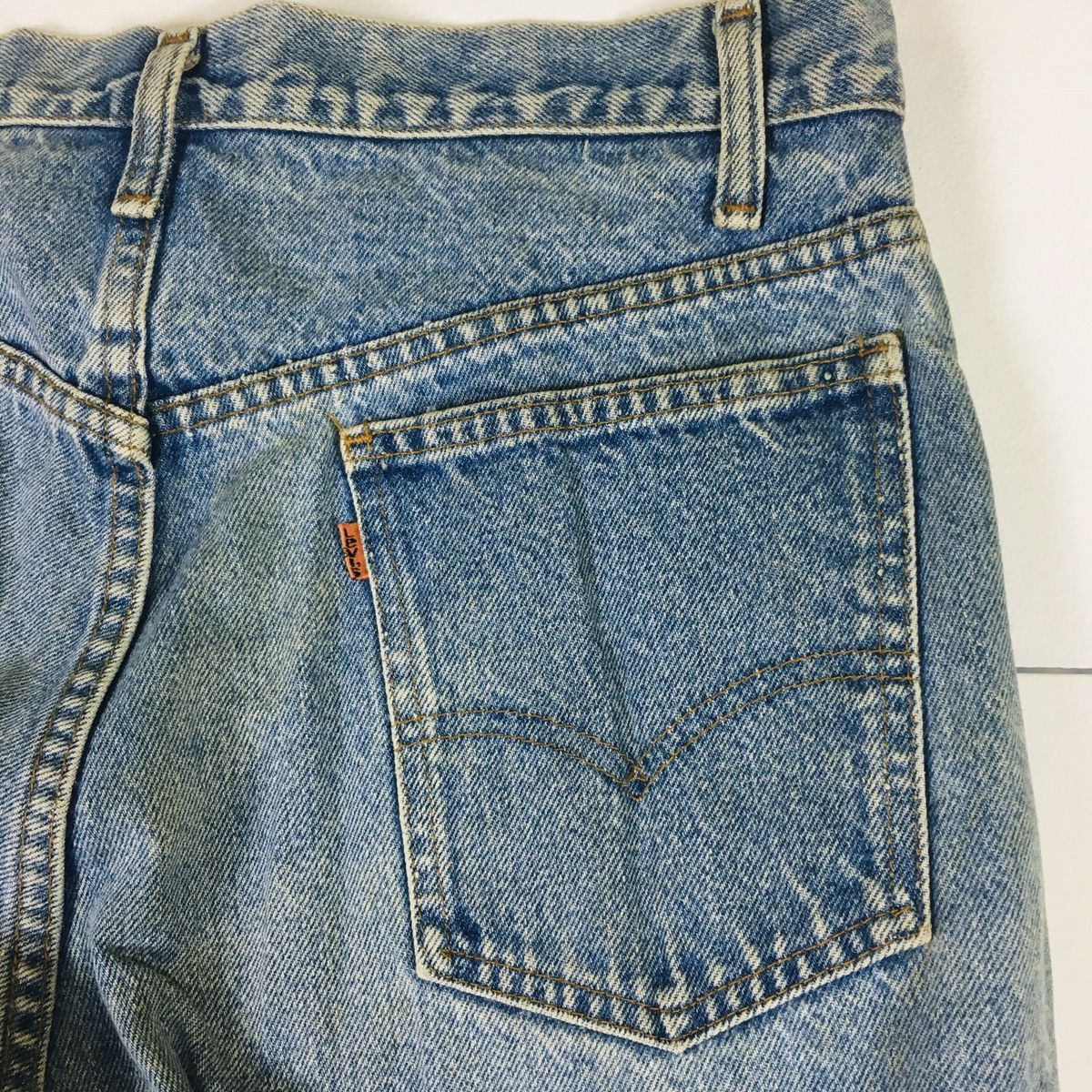 Levi's Vintage Levi’s Orange Tab Straight Cut Size US 34 / EU 50 - 8 Thumbnail