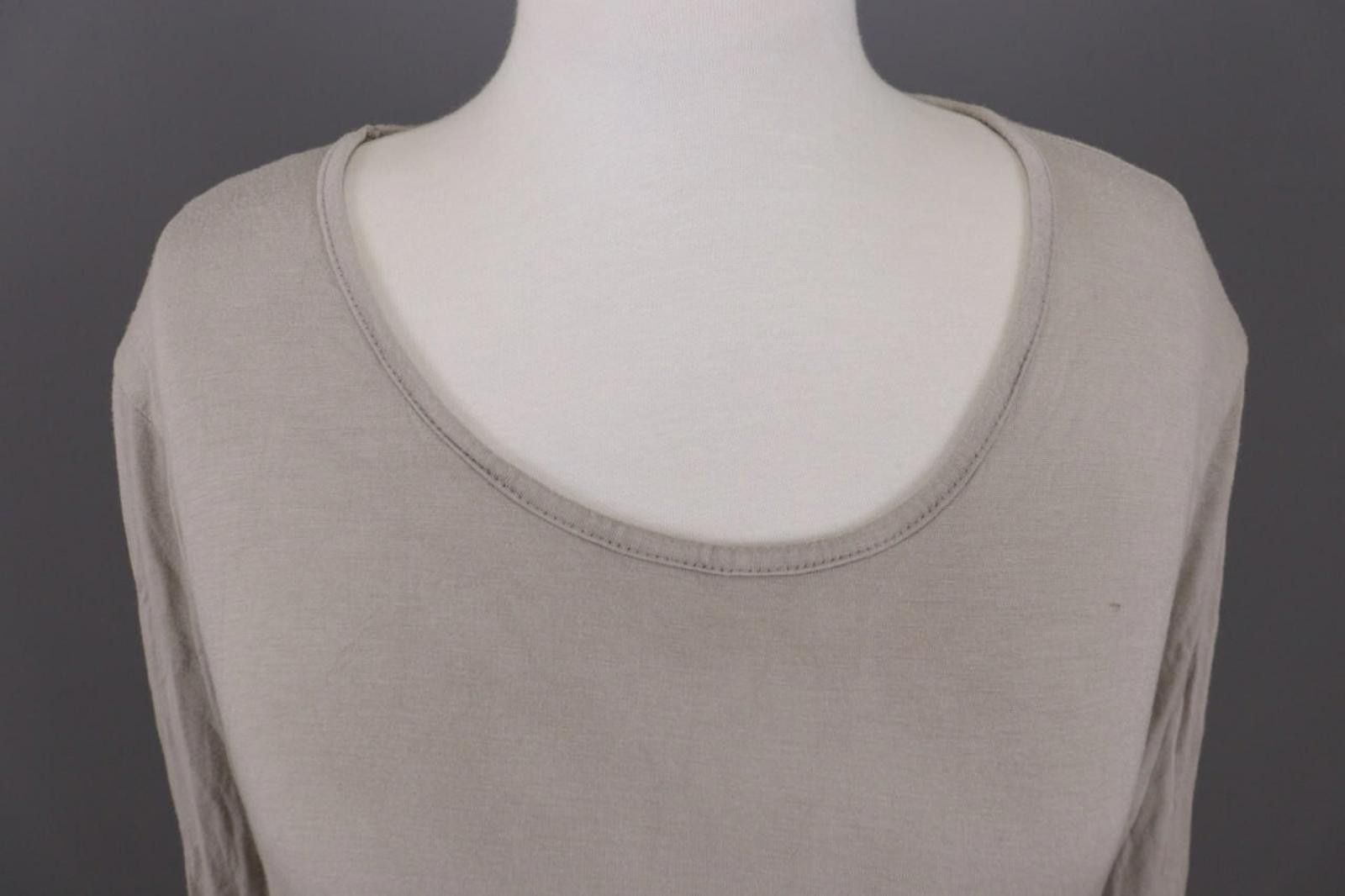 Designer Sarah Santos Gray Lagenlook Relaxed ViscoseTunic Top Blouse Size M / US 6-8 / IT 42-44 - 6 Thumbnail