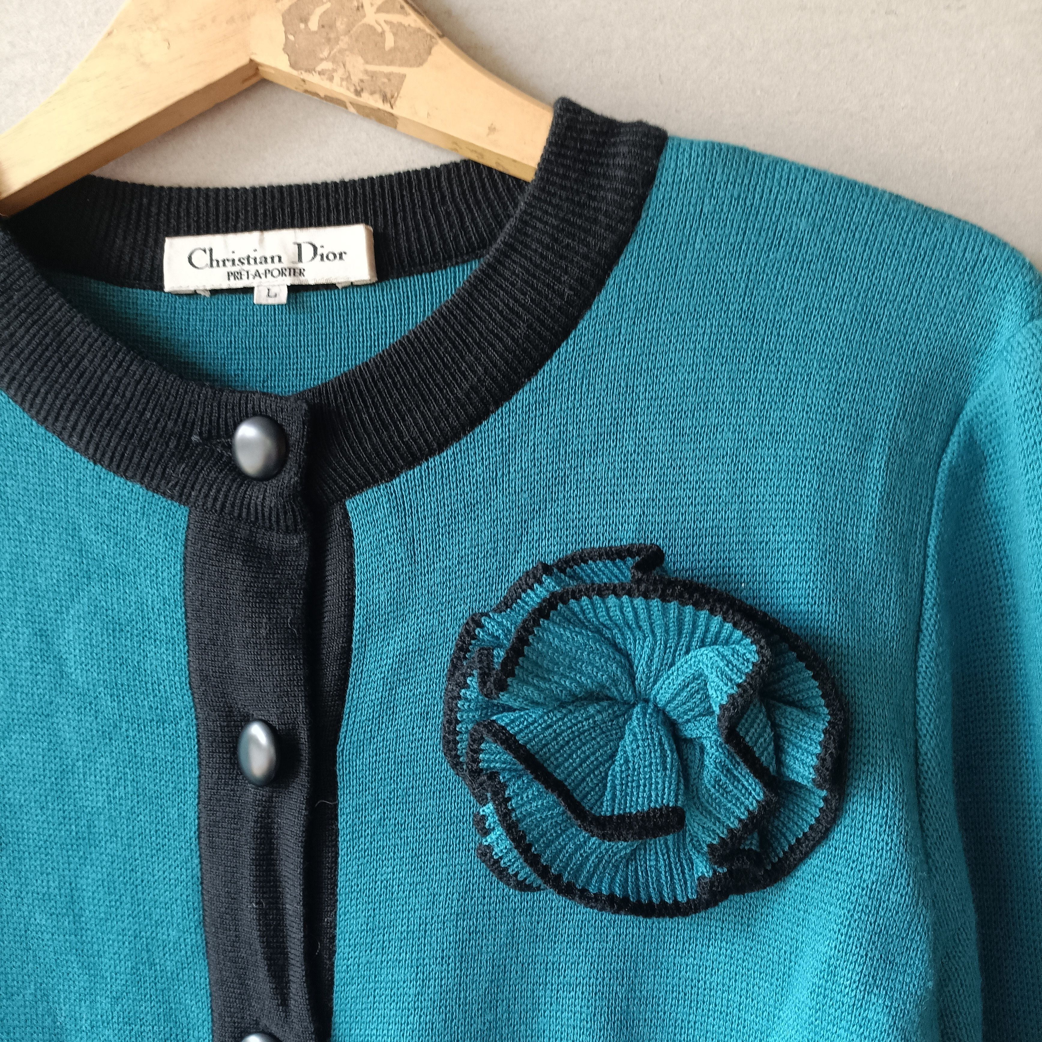Christian Dior Monsieur 1990 Christian Dior Knitted Cotton Parka Size M / US 6-8 / IT 42-44 - 6 Thumbnail