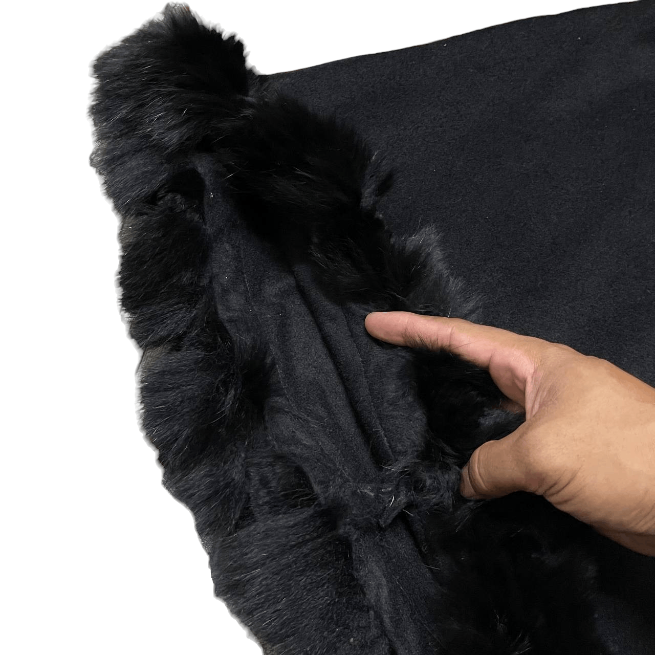 Sagafurs Vintage Saga Fur by Saga Fox Fur Cloaks Cashmere Size US L / EU 52-54 / 3 - 5 Thumbnail