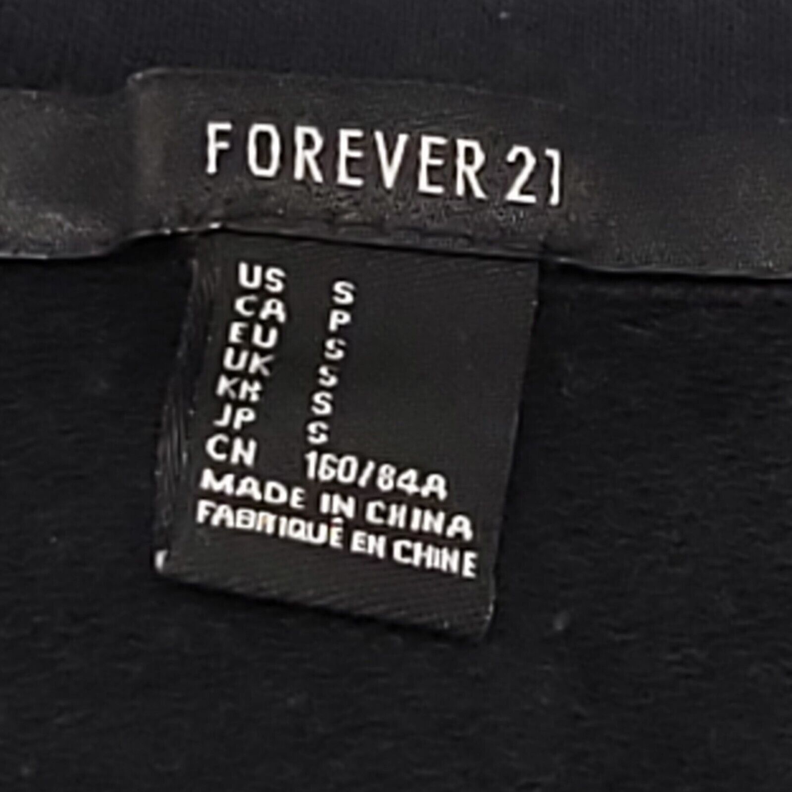 Forever 21 Forever 21 Casual Pullover T Shirt Womens Size Small S Black Size S / US 4 / IT 40 - 3 Thumbnail