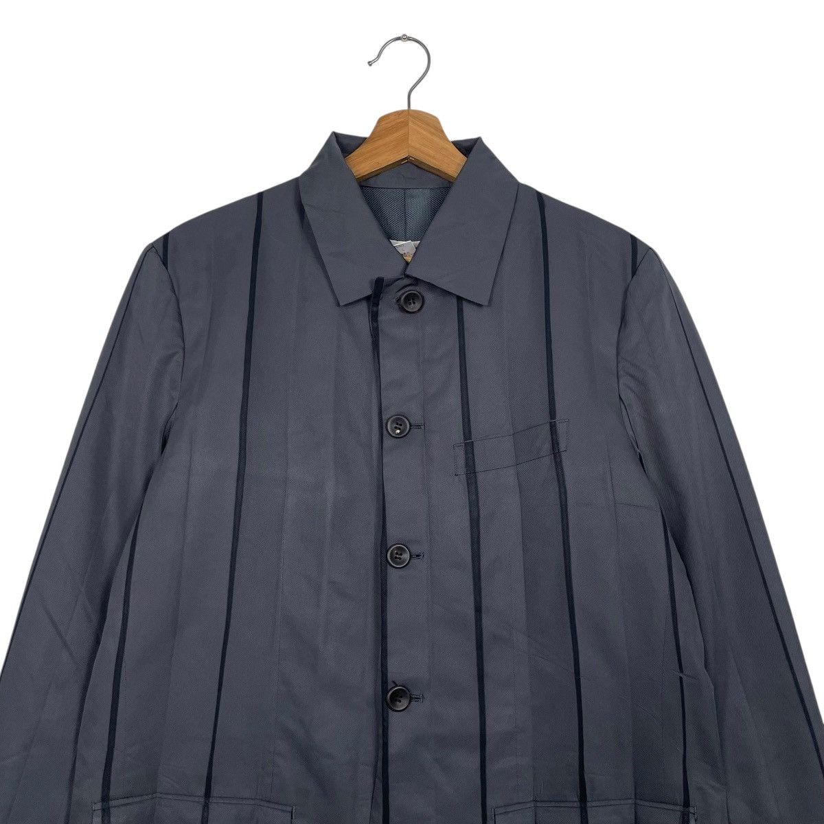 Issey Miyake Nice Design Issey Miyake Pleated Long Coat Size US S / EU 44-46 / 1 - 2 Thumbnail