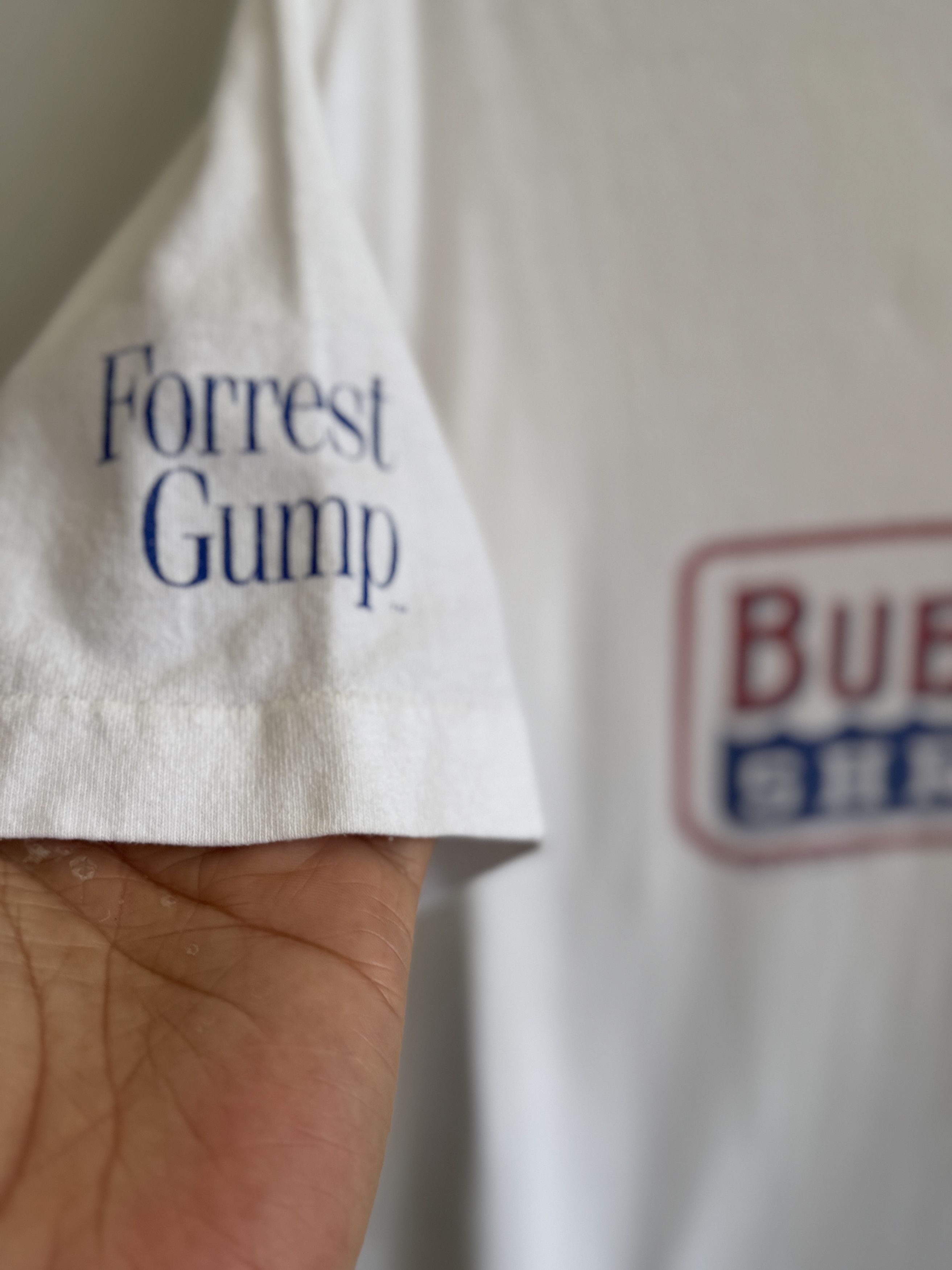 Vintage Forest Gump Bubba Gump Movie 1994's Vintage T-Shirt Size US L / EU 52-54 / 3 - 6 Thumbnail