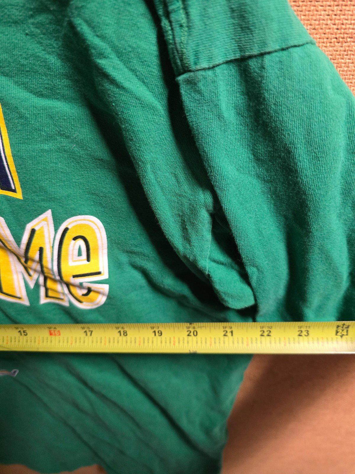 NCAA Vintage Notre Dame Fighting Irish XL Single Stitch Made USA Size US XL / EU 56 / 4 - 5 Thumbnail