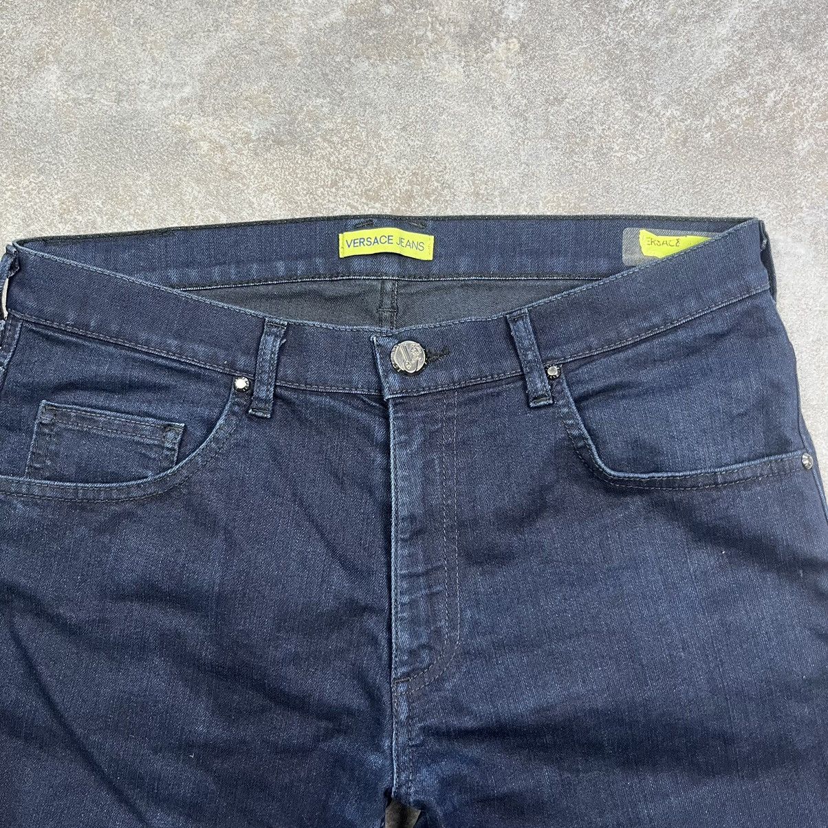 Versace Versace Jeans Dark Blue metal logo Jeans - Luxury Size US 31 - 8 Thumbnail