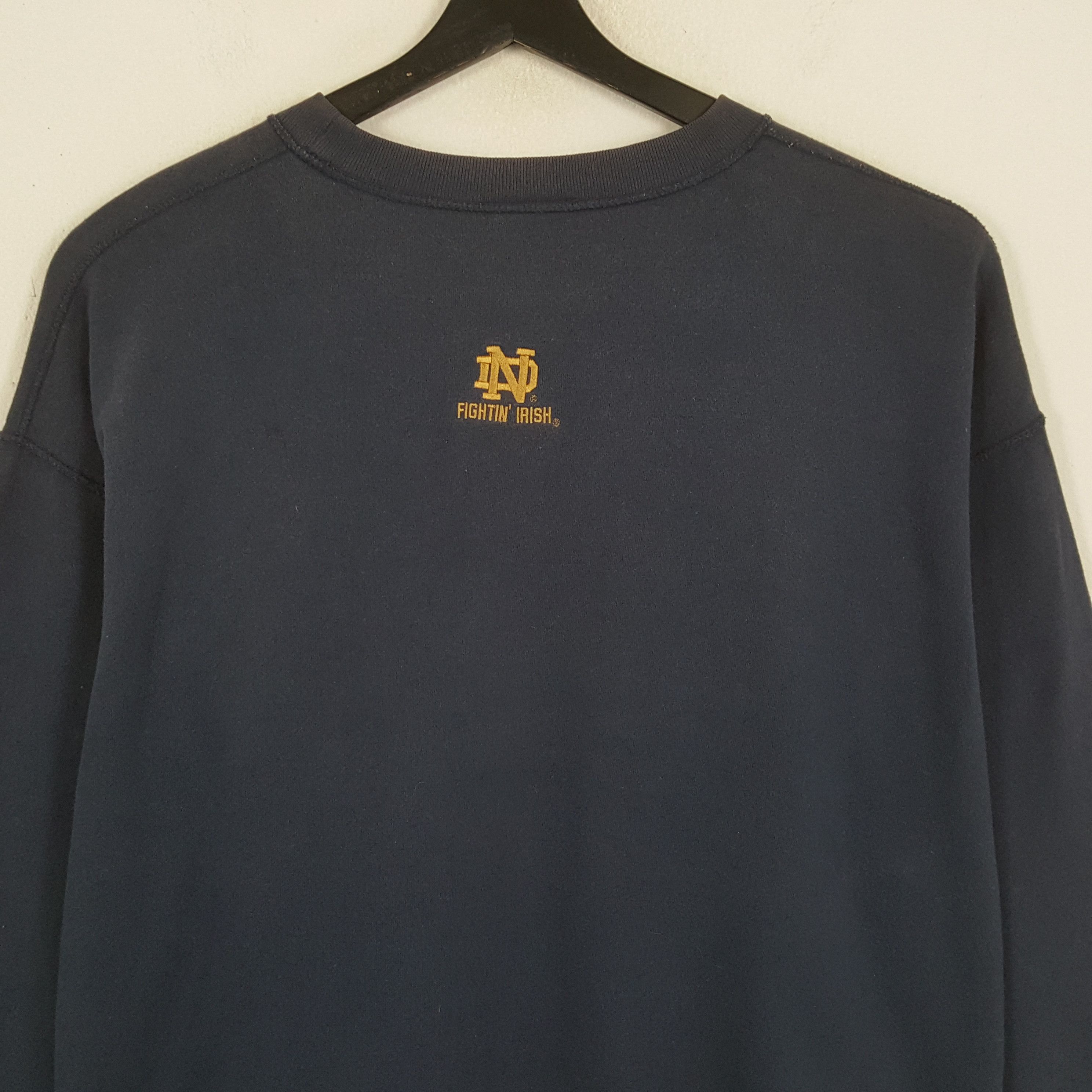 Lee × Vintage UNIVERSITY OF NOTRE DAME X LEE Sweatshirt Size US XXL / EU 58 / 5 - 4 Thumbnail