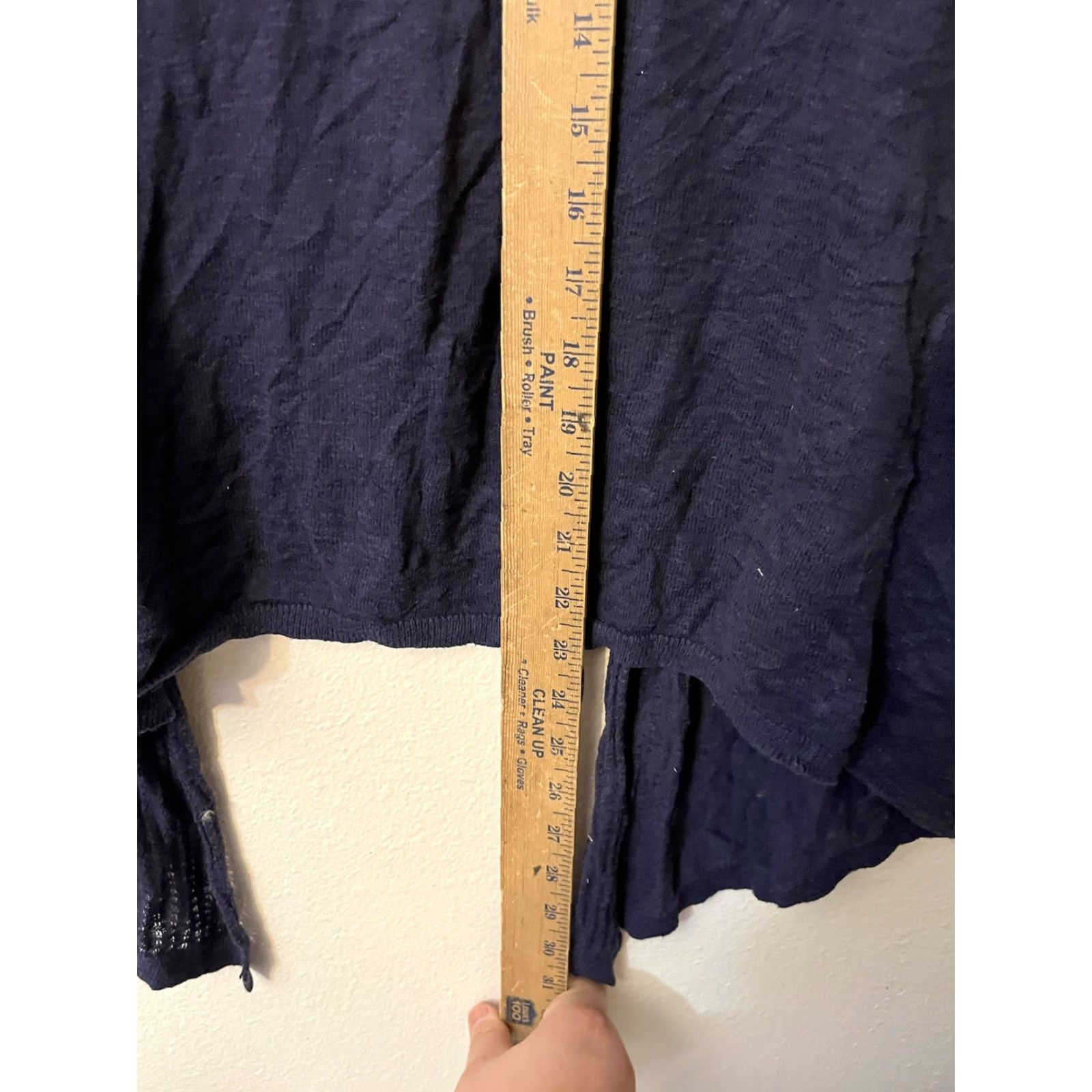 Gap Gap Cardigan Women Short Sleeve Open Front Knit Navy Blue Solid Medium Size M / US 6-8 / IT 42-44 - 4 Thumbnail