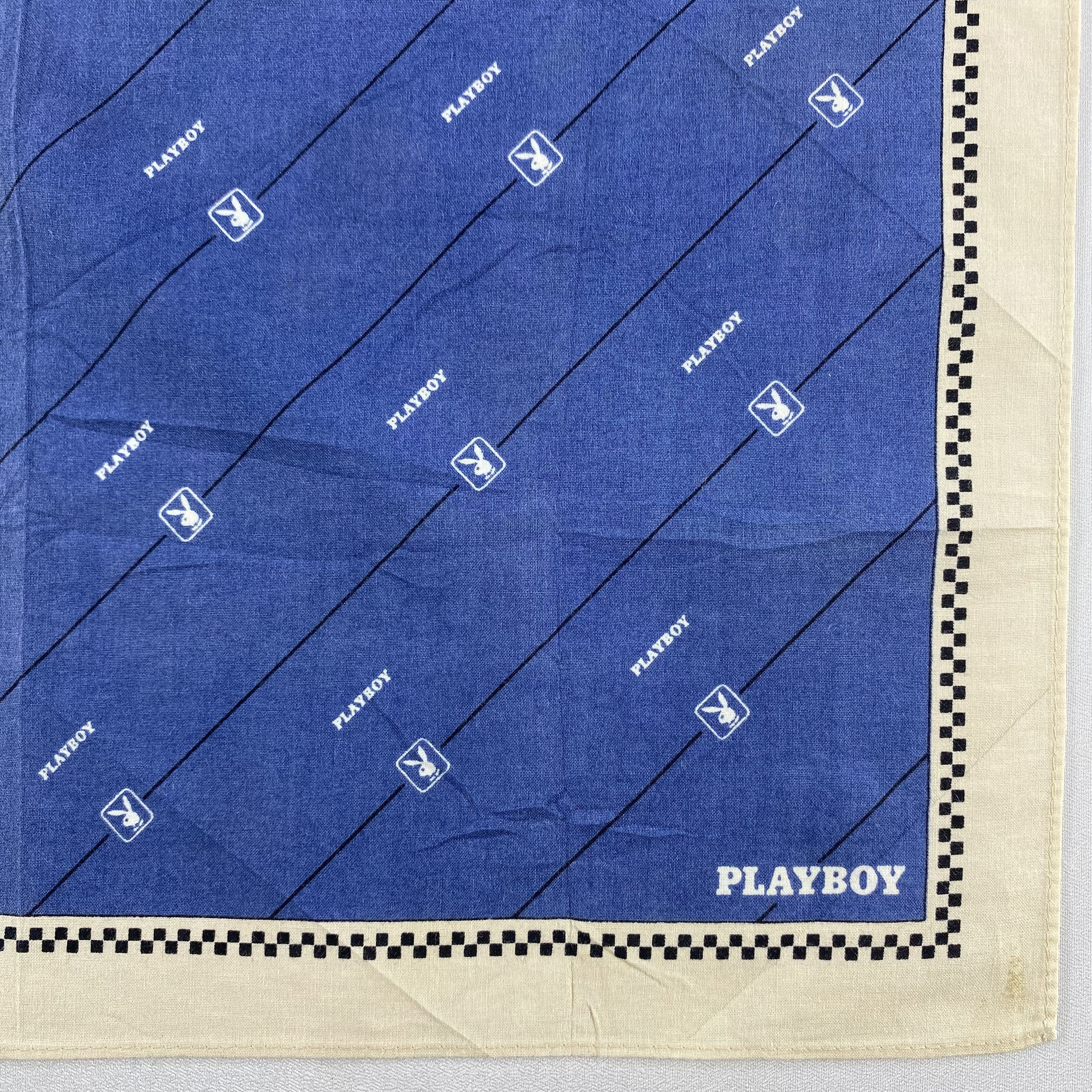 Playboy × Vintage Playboy Bandana/ Handkerchief / Neckerchief Size ONE SIZE - 4 Thumbnail