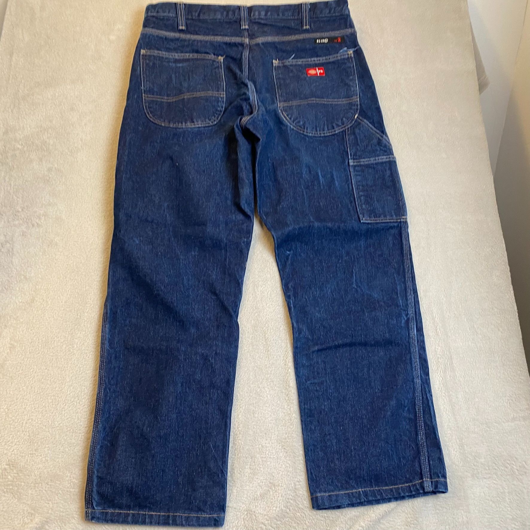 Dickies Dickies Mens Jeans Size 36X32 Relaxed Fit Flame-Resistant Bl Size US 36 / EU 52 - 17 Thumbnail