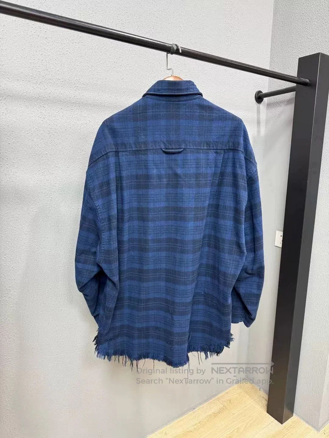 Balenciaga Balenciaga Distressed Quilted Shirt. Size US S / EU 44-46 / 1 - 2 Thumbnail