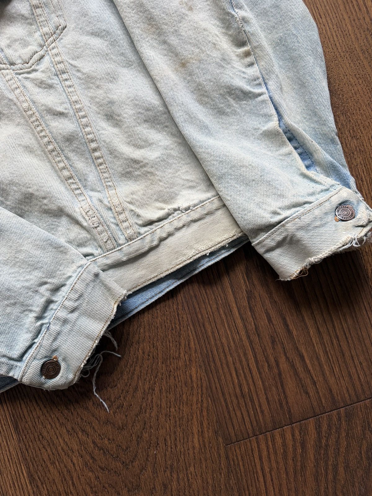 Vintage Vintage Roebucks Faded Western Wear Denim Jacket Size US L / EU 52-54 / 3 - 4 Thumbnail