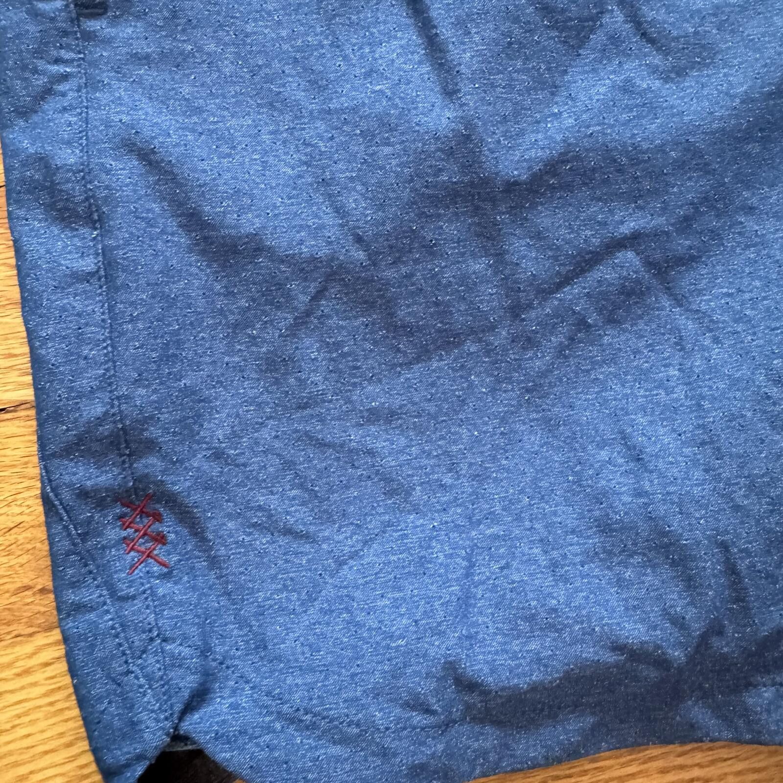 Rhone Rhone Guru Men's Blue Athletic Shorts-Medium Size US 32 / EU 48 - 2 Thumbnail
