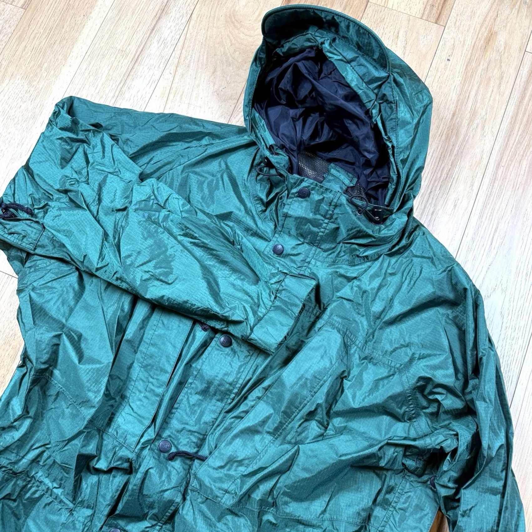 Vintage VINTAGE REI Gore-Tex Jacket Mens XL Green 8 Pocket Windbreaker 90s Water Resistant Ripstop Style Windbreaker Size US XL / EU 56 / 4 - 3 Thumbnail