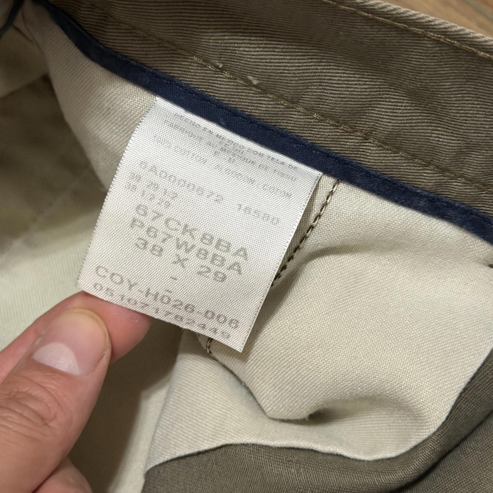 Wrangler Vintage Wrangler Premium Khaki Pleated Pants 38x29 Size US 38 / EU 54 - 6 Thumbnail