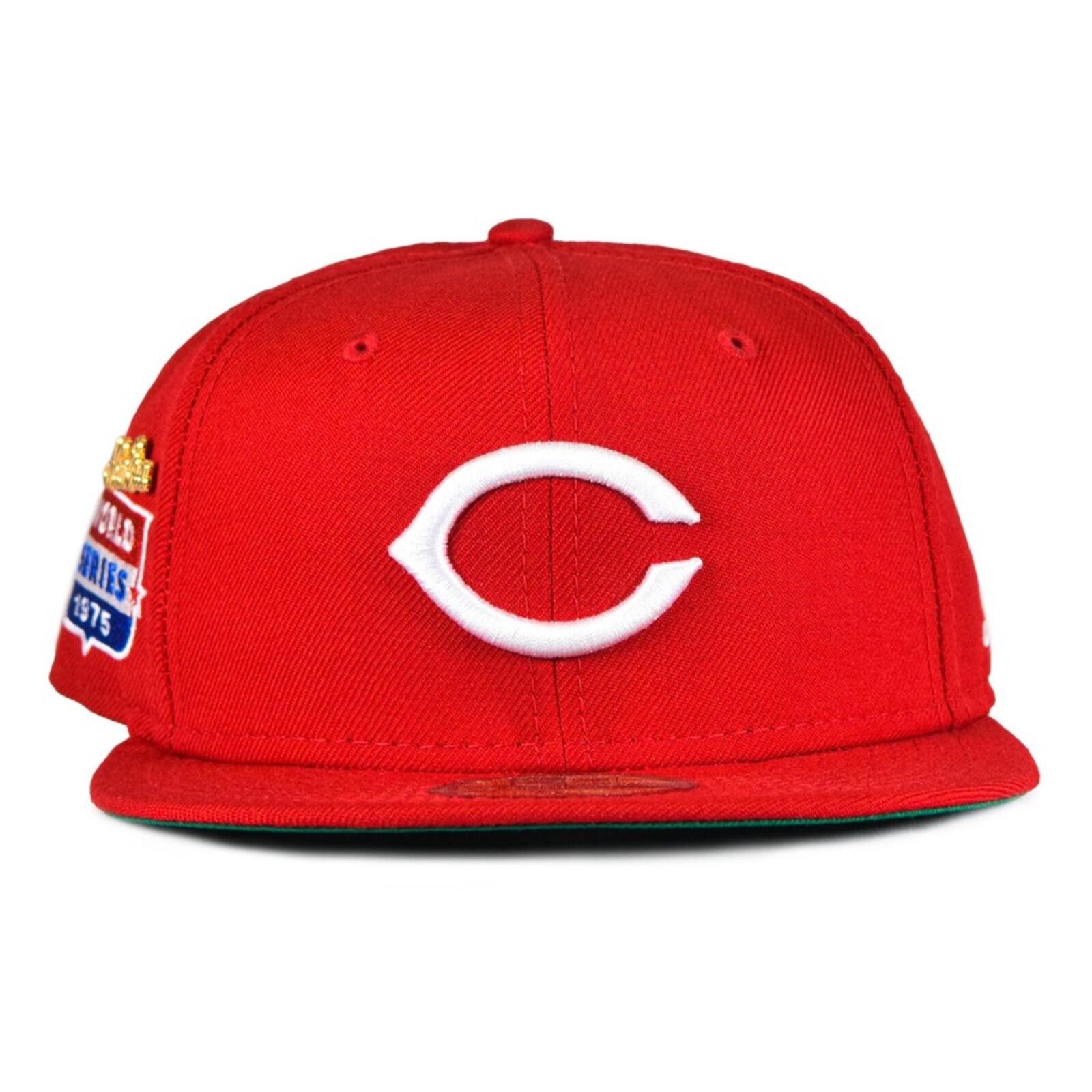 New Era New Era Cincinnati Reds 1975 World Series Pin 59FIFTY 7 3/8 Size ONE SIZE - 2 Thumbnail