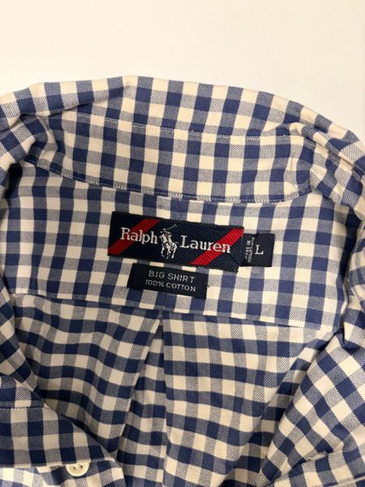 Polo Ralph Lauren Polo Ralph Lauren Gingham Button Down Shirt (Size Large) Size US L / EU 52-54 / 3 - 2 Thumbnail