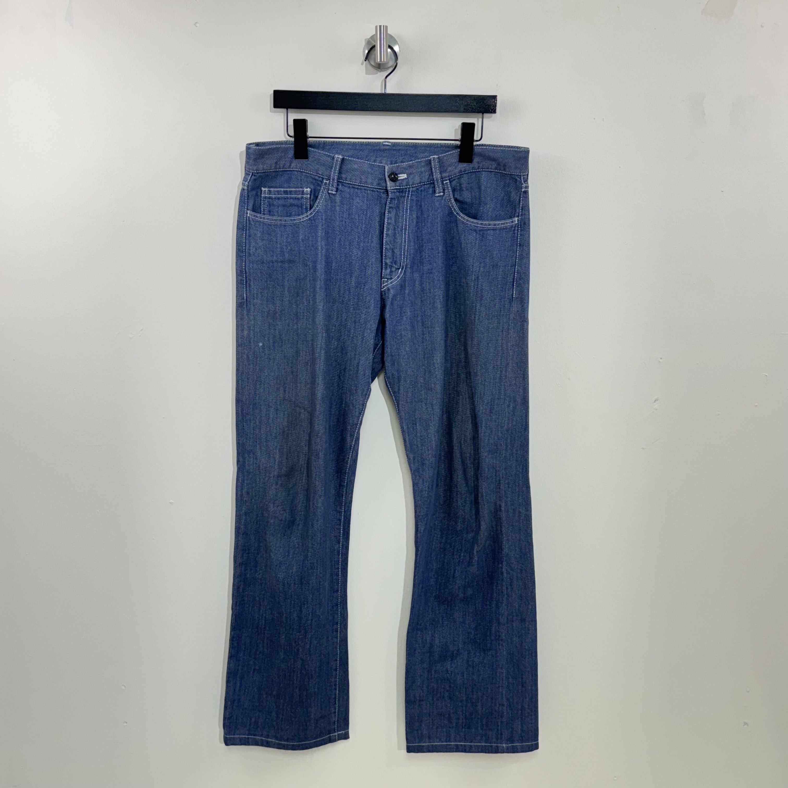 Comme des Garcons Homme Comme des Garcons Homme 2007 Straight Leg Denim Pants Size US 32 / EU 48 - 1 Thumbnail