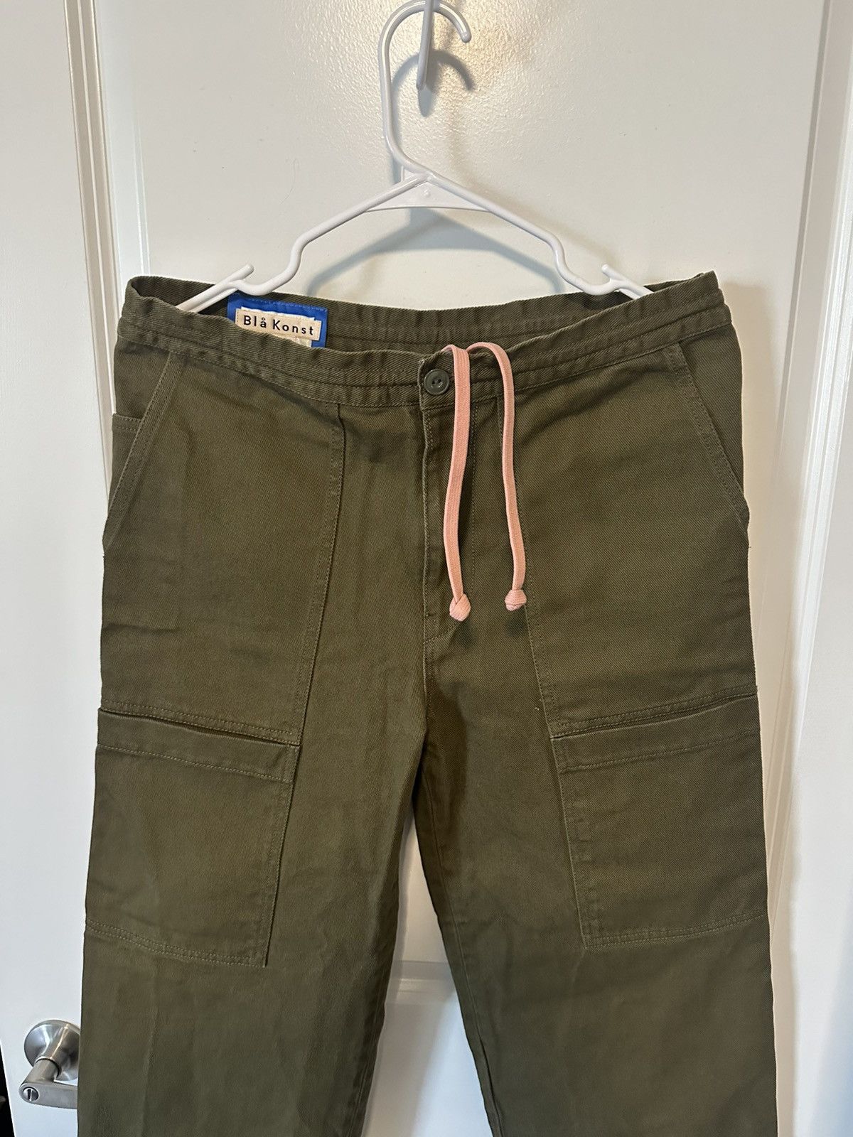 Acne Studios Acne Studio Khaki Green Carpenter Pants Size US 28 / EU 44 - 2 Thumbnail
