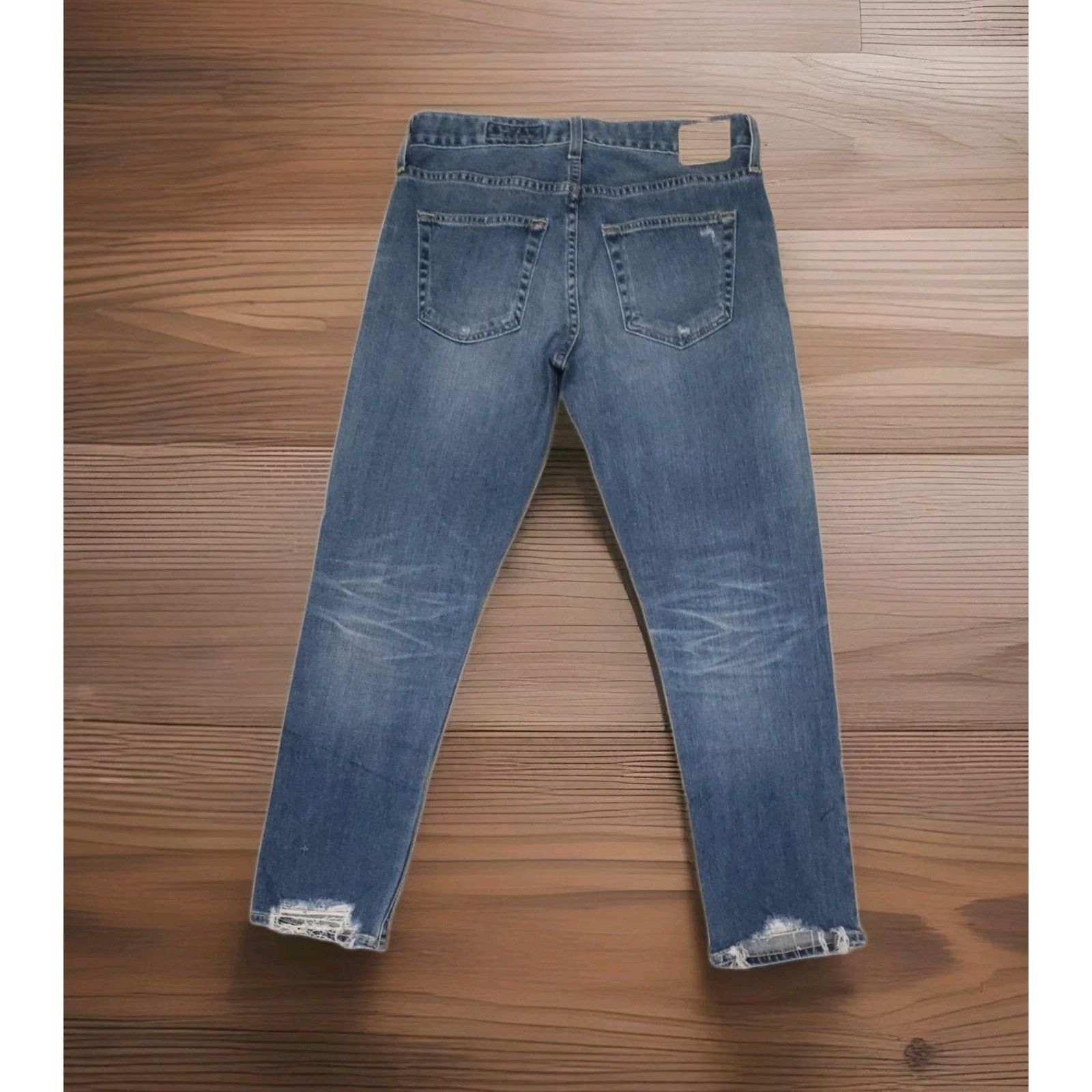 AG Adriano Goldschmied AG-ED Adriano Goldschmied "the Tomboy Boyfriend Fit Denim 26 Size 26" / US 2 / IT 38 - 4 Thumbnail