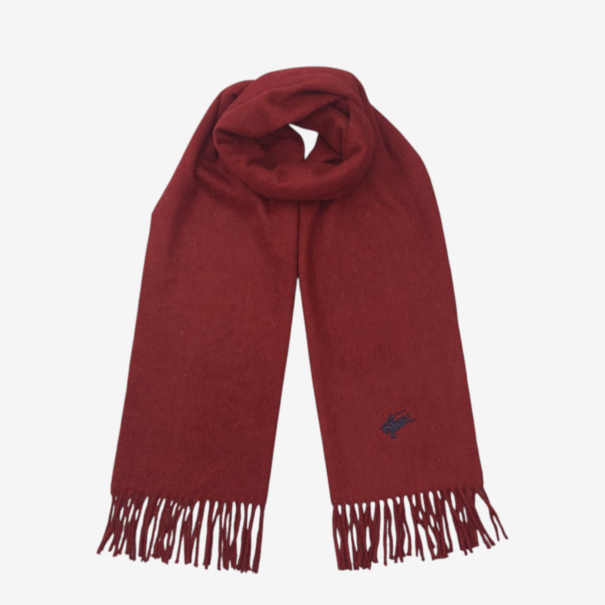 Burberry Vintage Burberrys Scarf Muffler Cashmere Winter Scarves Size ONE SIZE - 1 Thumbnail