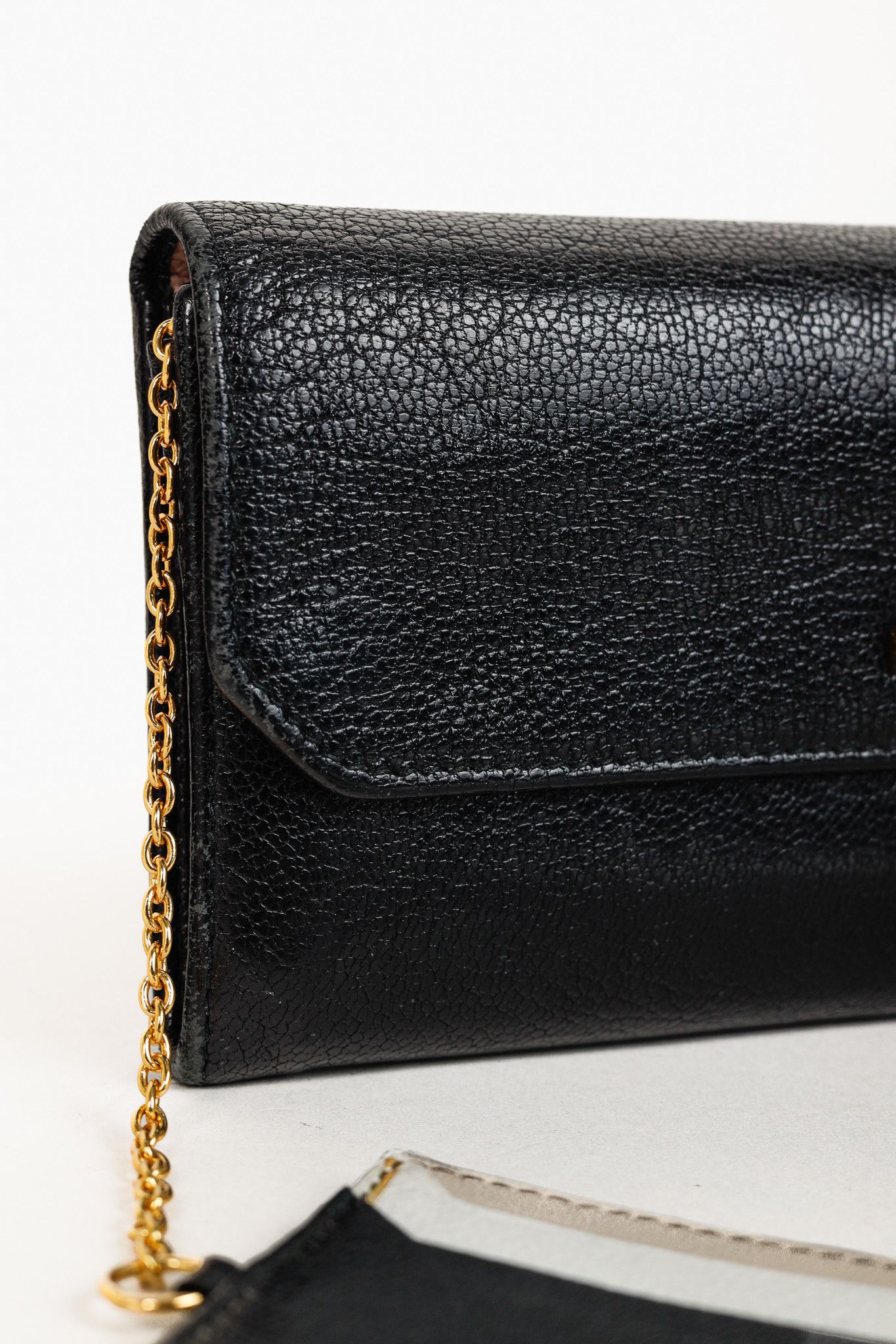 Miu Miu Miu Miu Black Madras Leather Long Wallet Size ONE SIZE - 6 Thumbnail