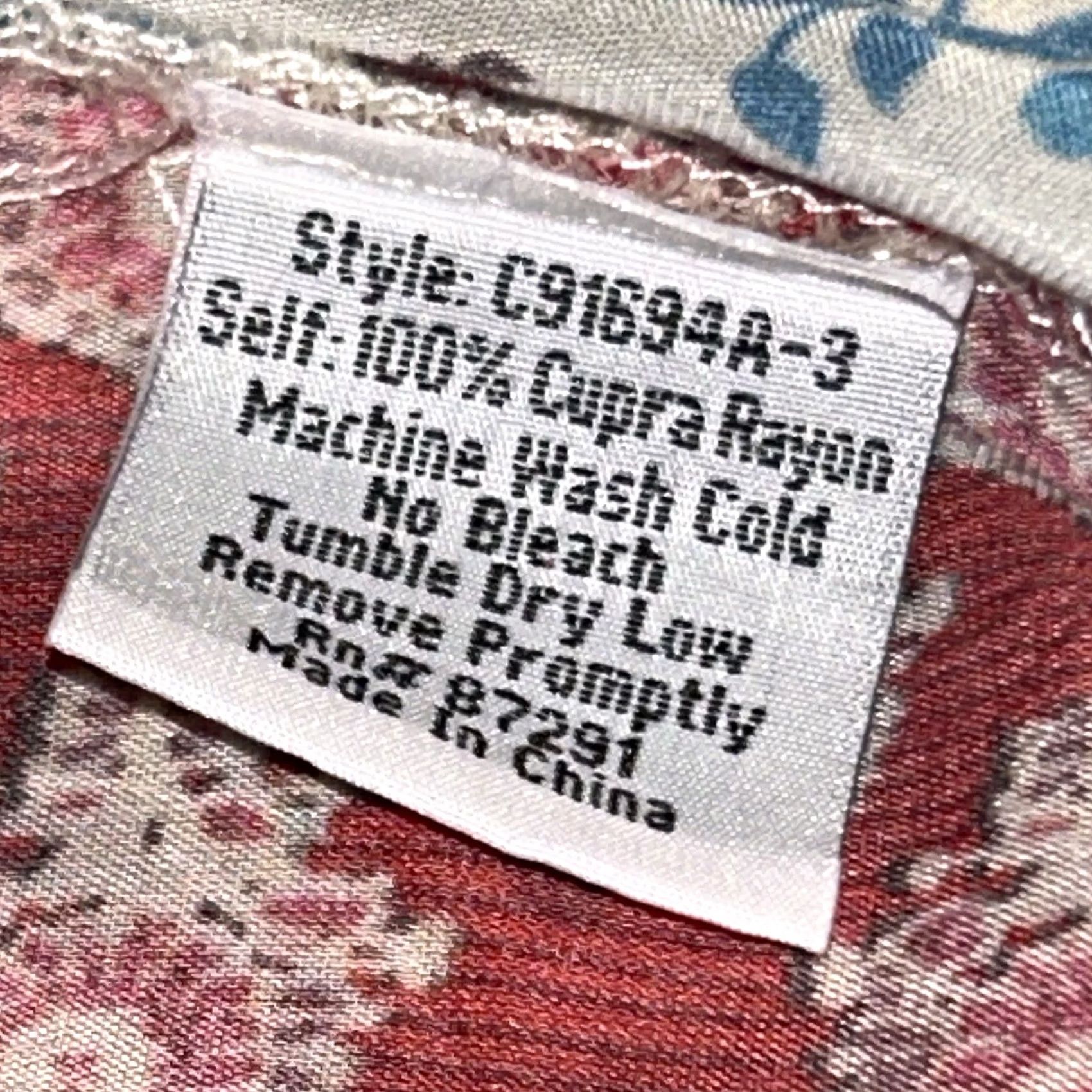 Johnny Was Johnny Was Bayla Long Side Slit Tunic Short Sleeve Women’s Large Multicolor Floral Bohemian Logo Casual Shirt/Blouse Women's Large Tunic Size 36" / US 14 / IT 50 - 5 Thumbnail