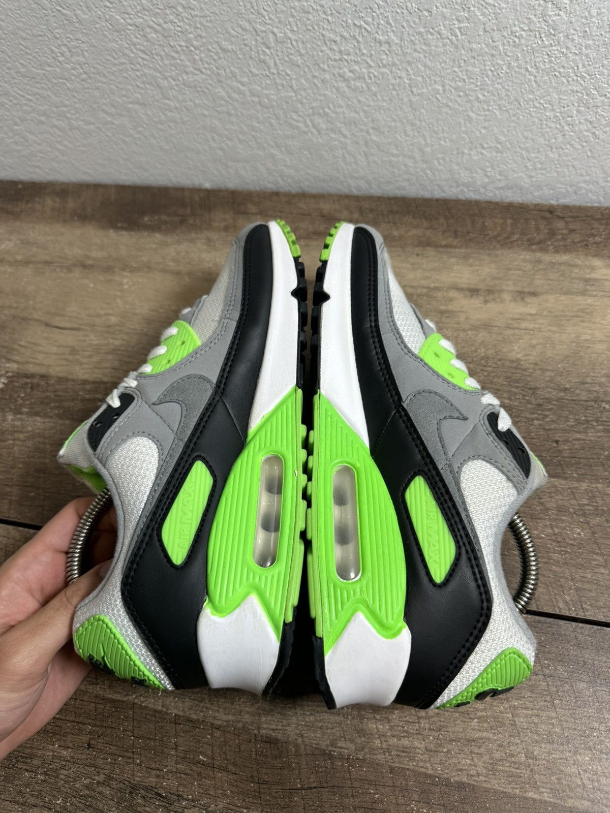 Nike Nike Air Max 90 Recraft Lime Green Mens Sneaker Size 8 Size US 8 / EU 41 - 5 Thumbnail