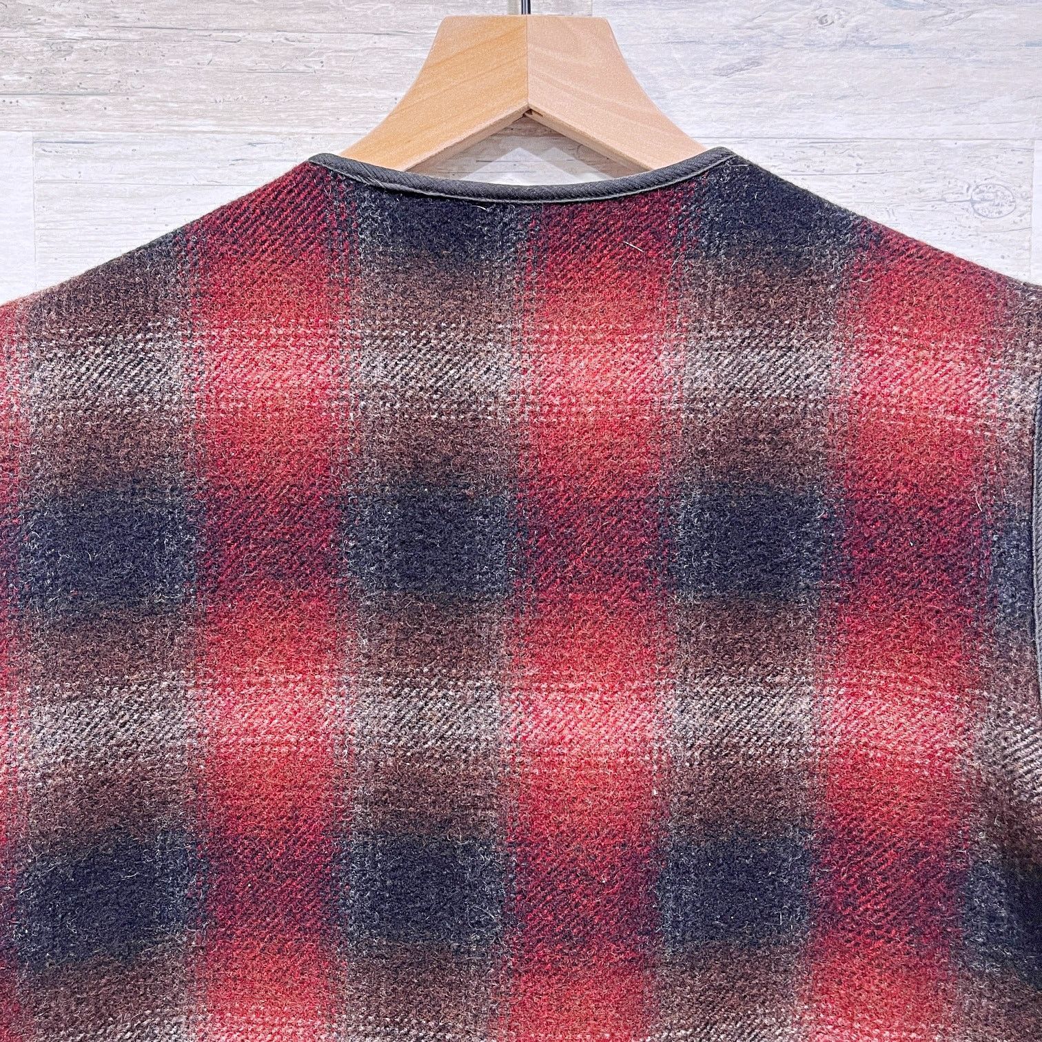 Woolrich Woolen Mills Woolrich Vintage Tweed Hunting Vest Jacket Plaid Zip Mens L Size US L / EU 52-54 / 3 - 4 Thumbnail