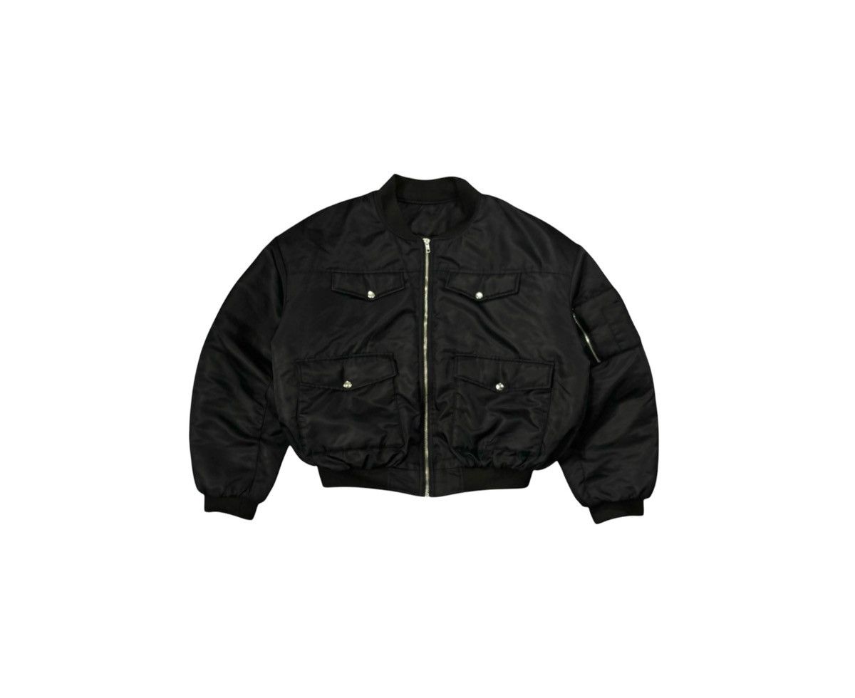 Vintage Avant-garde Bomber jacket Size US L / EU 52-54 / 3 - 1 Thumbnail