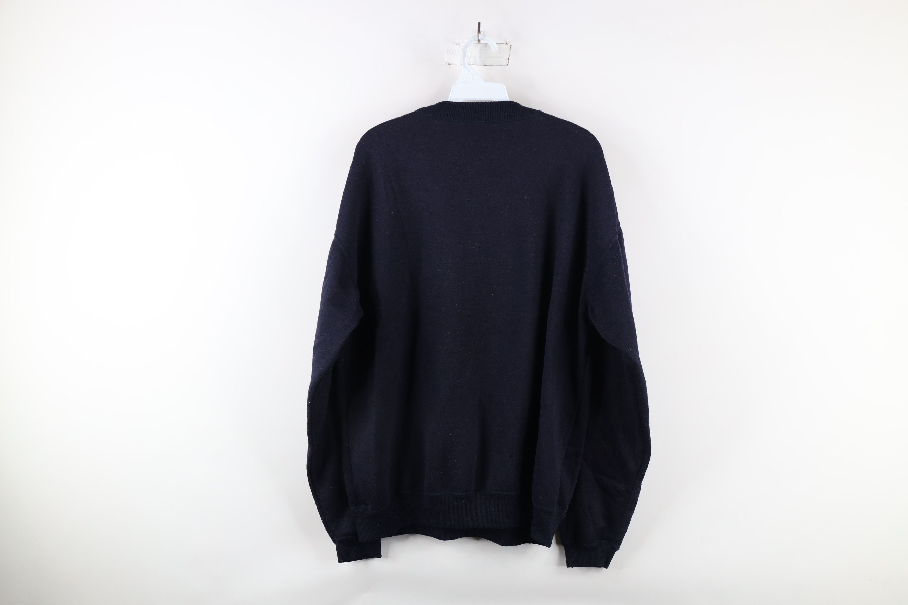Vintage Vintage 90s Bugle Boys Crest Crewneck Sweatshirt Blue Size US L / EU 52-54 / 3 - 6 Thumbnail