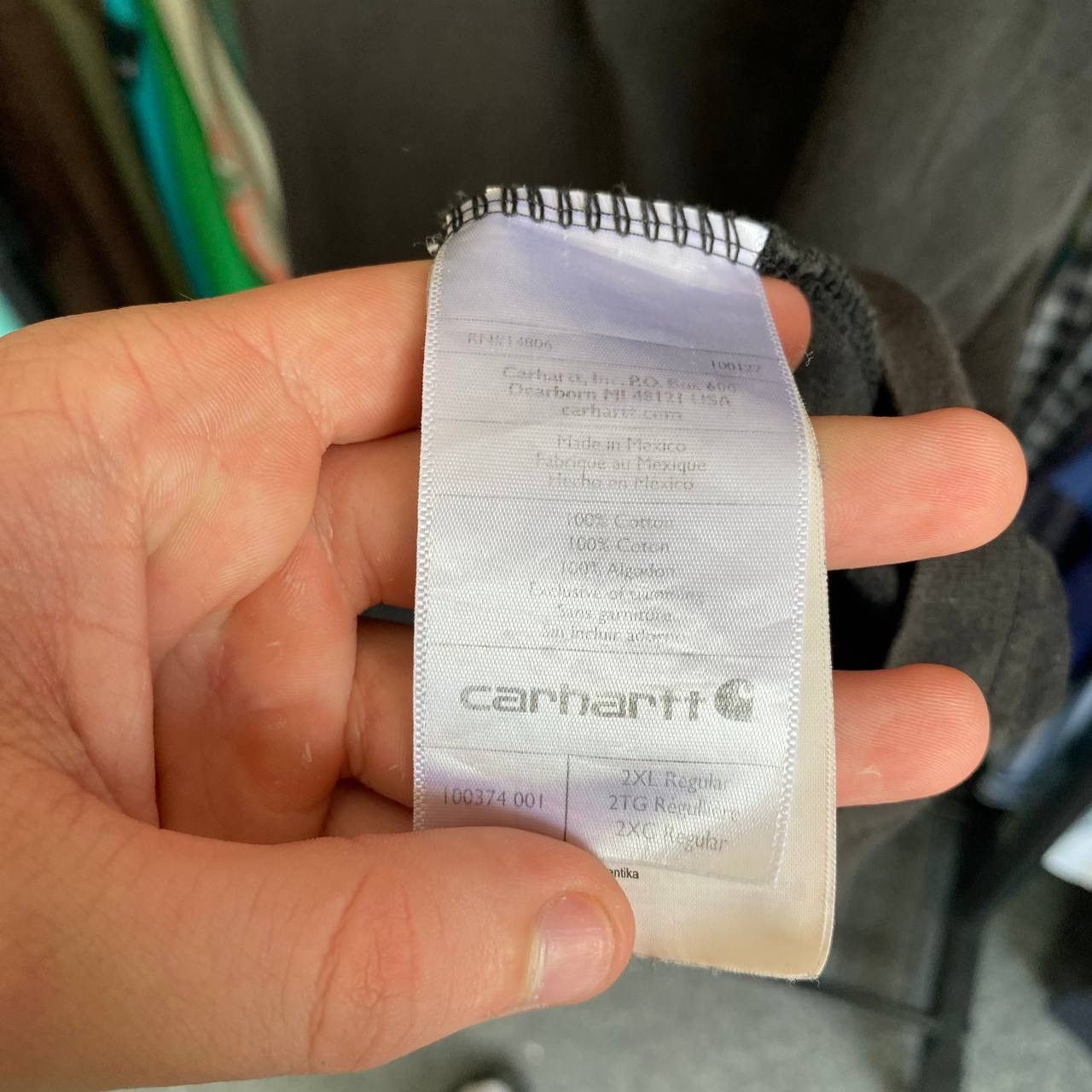 Carhartt × Vintage Vintage Carhartt Wip patch logo streetwear y2k sleeveless Size US XXL / EU 58 / 5 - 7 Thumbnail