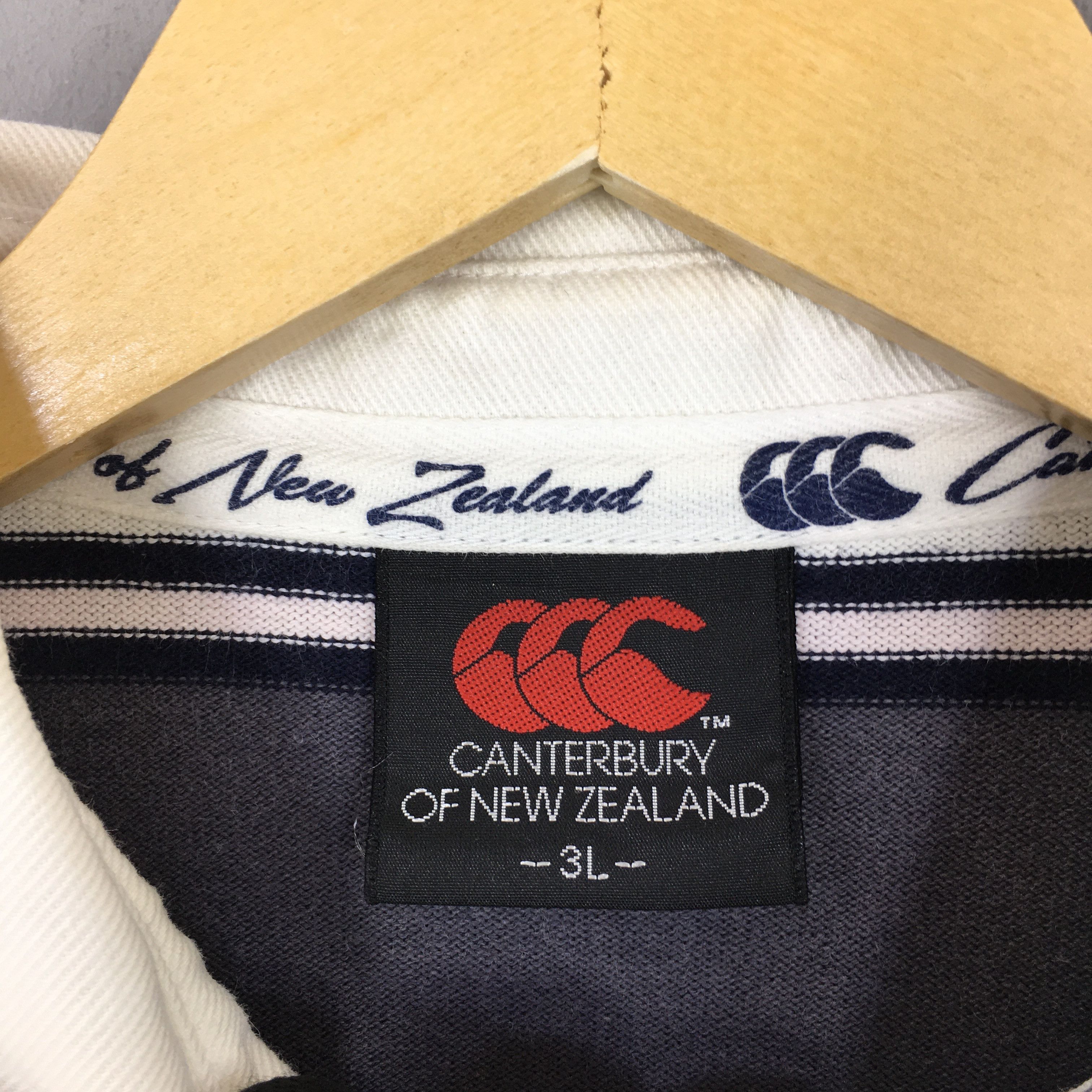 Canterbury of New Zealand × Vintage Vintage Canterbury Of New Zealand Striped Rugby Shirt XLarge Size US XL / EU 56 / 4 - 6 Thumbnail