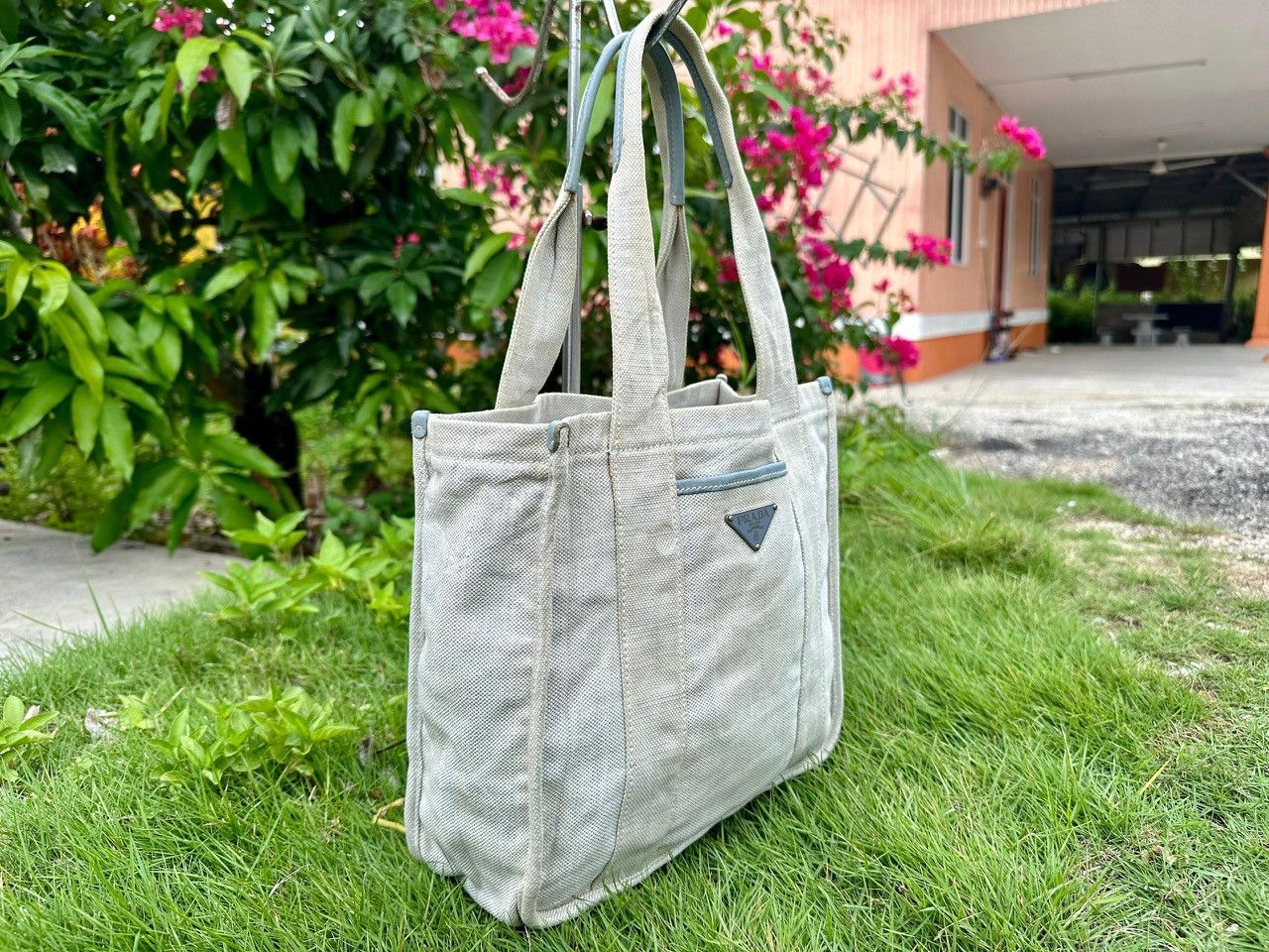 Prada Authentic Prada Misto Luno Shop Tote Bag Size ONE SIZE - 2 Thumbnail