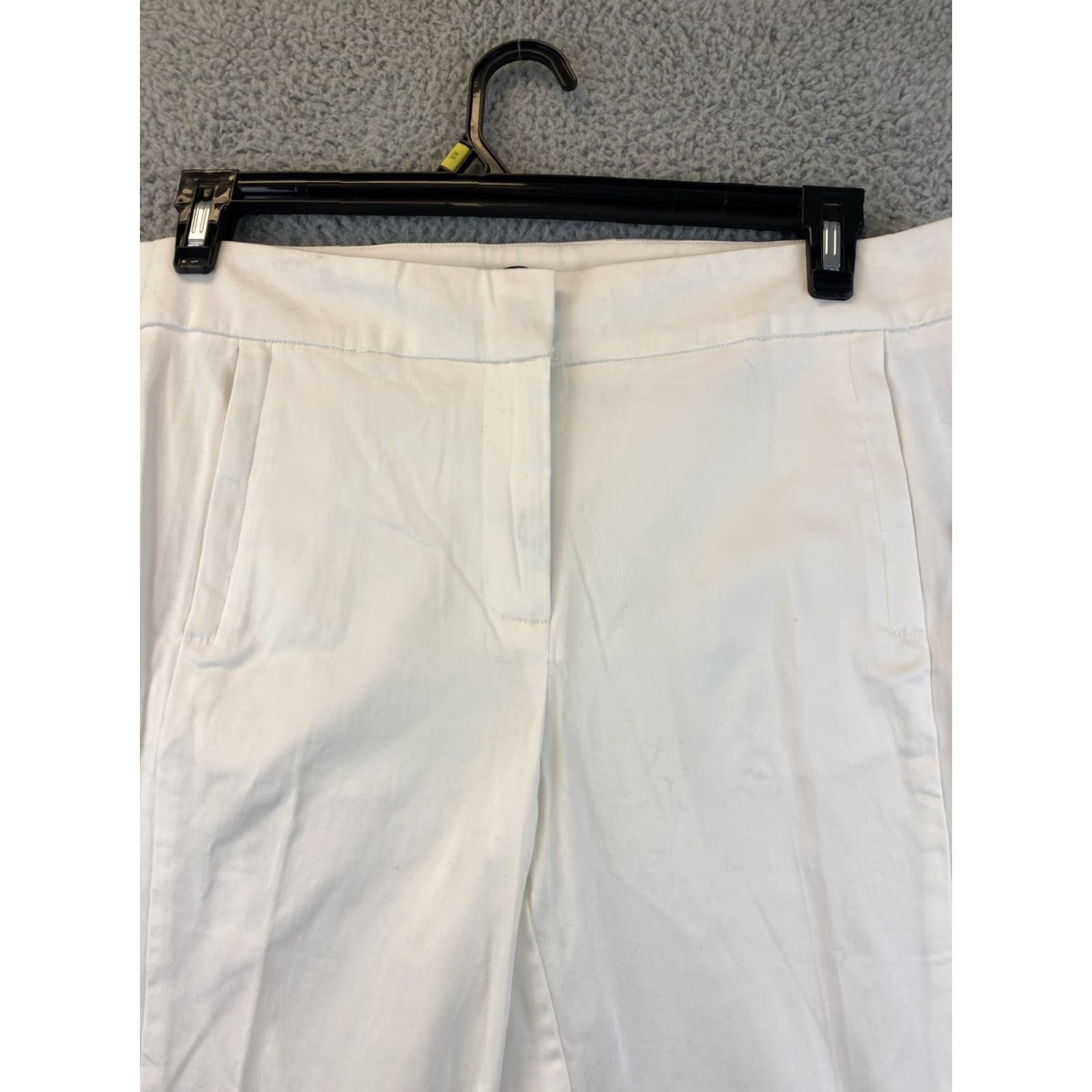 Jones New York Jones New York Women's Casual Pants Size 6 White Stretch Department Store MSRP 9 Size 28" / US 6 / IT 42 - 3 Thumbnail