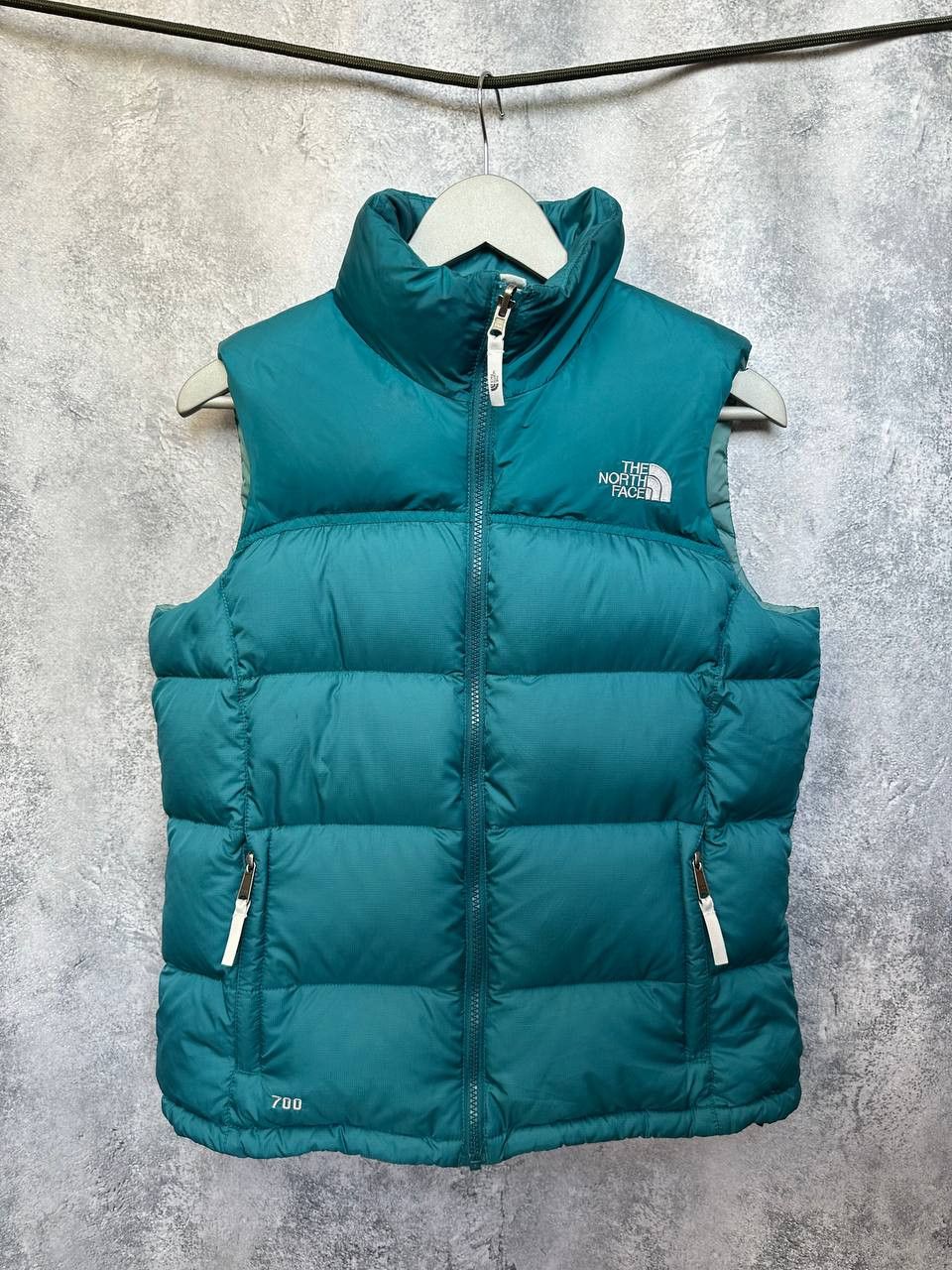 The North Face The North Face 700 Down Quilt Vest Blue Nylon Puffer Size M / US 6-8 / IT 42-44 - 2 Thumbnail
