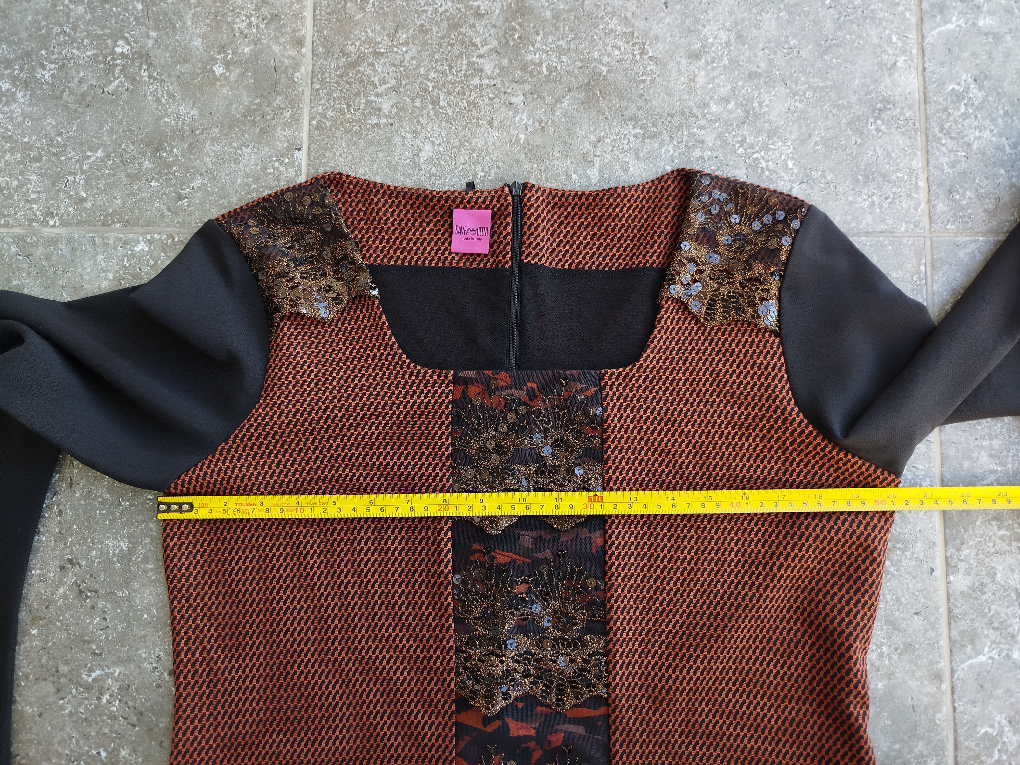 Jean Paul Gaultier Save The Queen Dress Long Sleeve Patched Lined Zip Size XXL Size XXL / US 16-18 / IT 52-54 - 12 Thumbnail