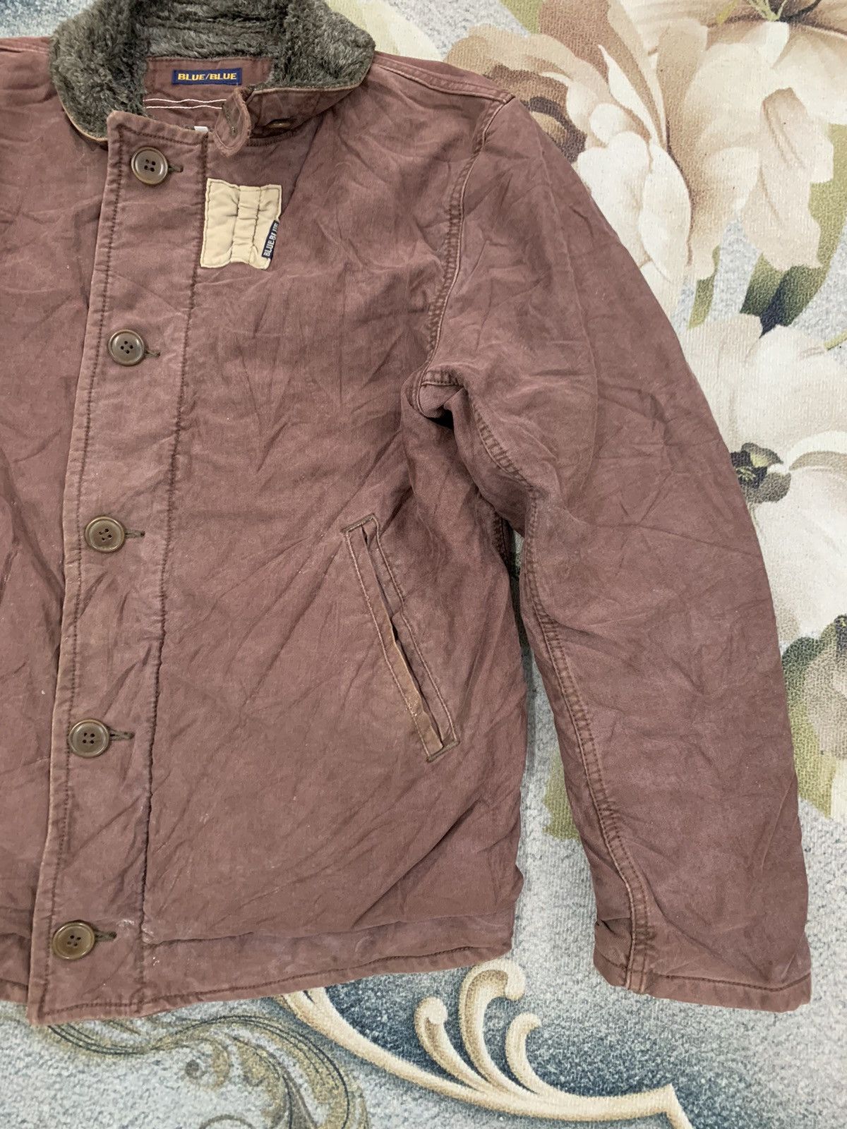 Blue Blue Japan Blue Blue Hairy Sherpa Inner Jacket Made in Japan Size US M / EU 48-50 / 2 - 7 Thumbnail