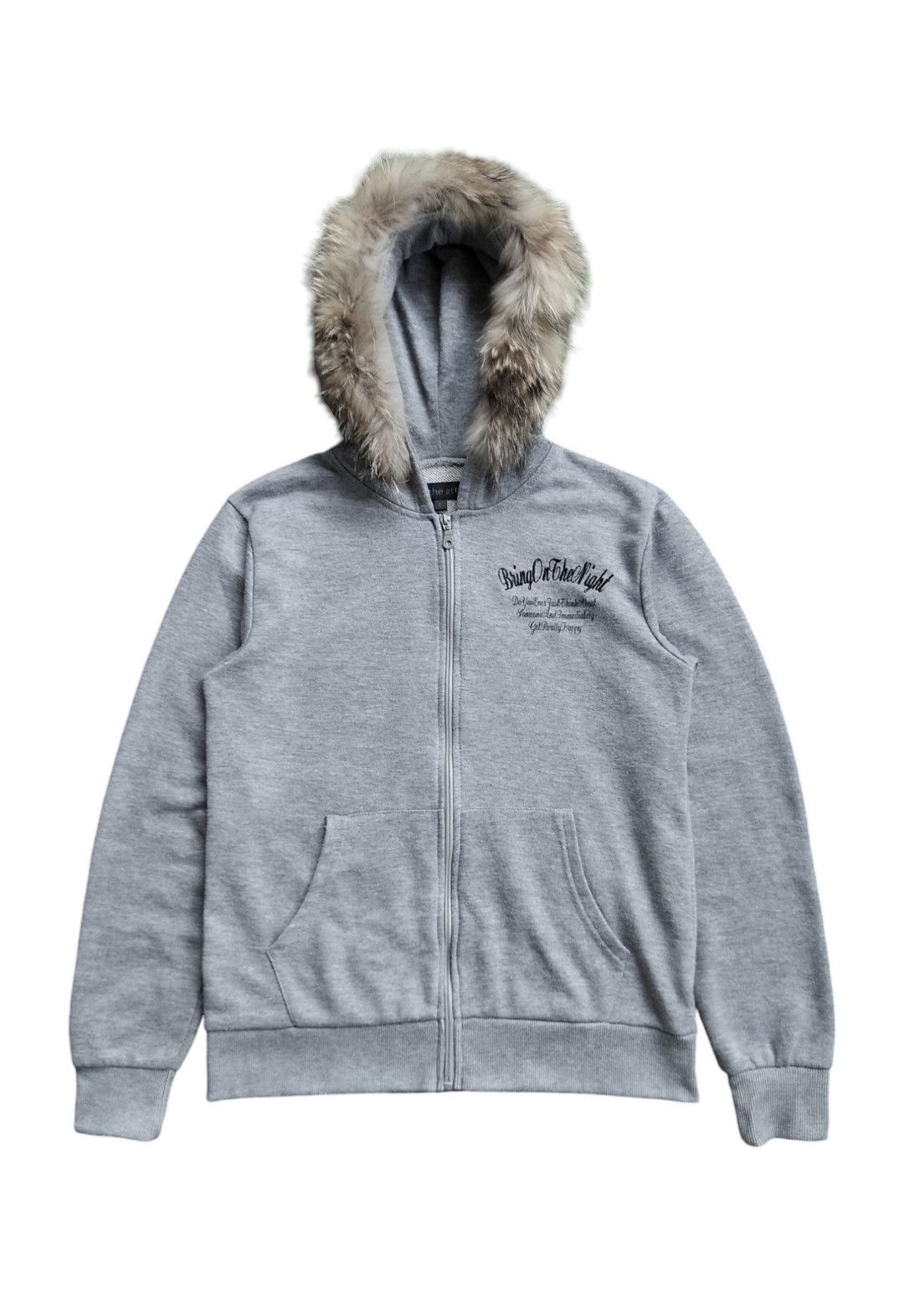 If Six Was Nine × In The Attic × Seditionaries In The Attic Poem Fur Zip Hoodie Style If Six Was Nine Size US L / EU 52-54 / 3 - 1 Thumbnail