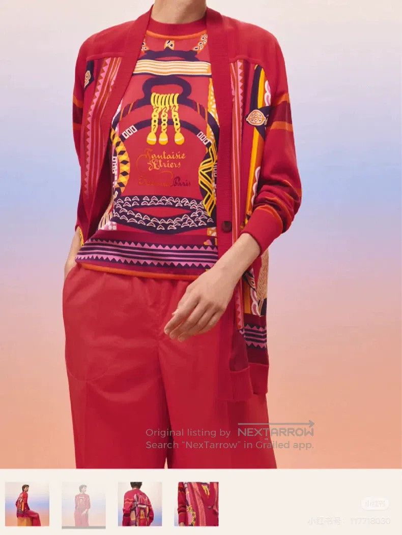 Hermes Hermes Long cardigan Size XS / US 0-2 / IT 36-38 - 9 Thumbnail
