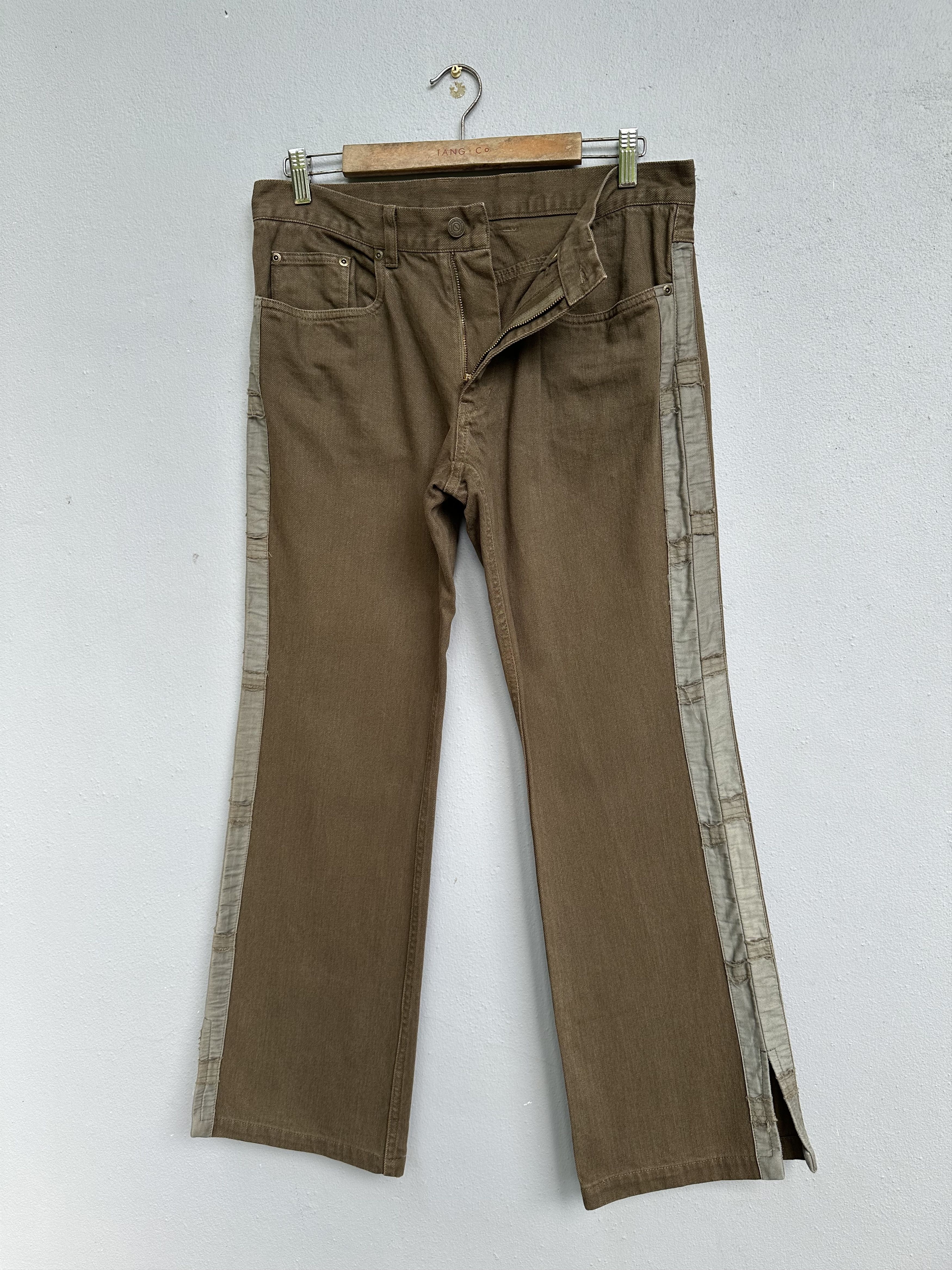Matsuda Japanese Brand Monsieur Nicole Side Tape Denim Jeans Size US 32 / EU 48 - 2 Thumbnail