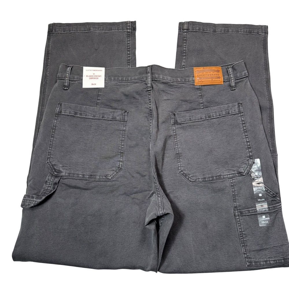 Lucky Brand NWT New $119 Lucky Brand 181 Relaxed Straight Carpenter Jea Size US 38 / EU 54 - 5 Thumbnail