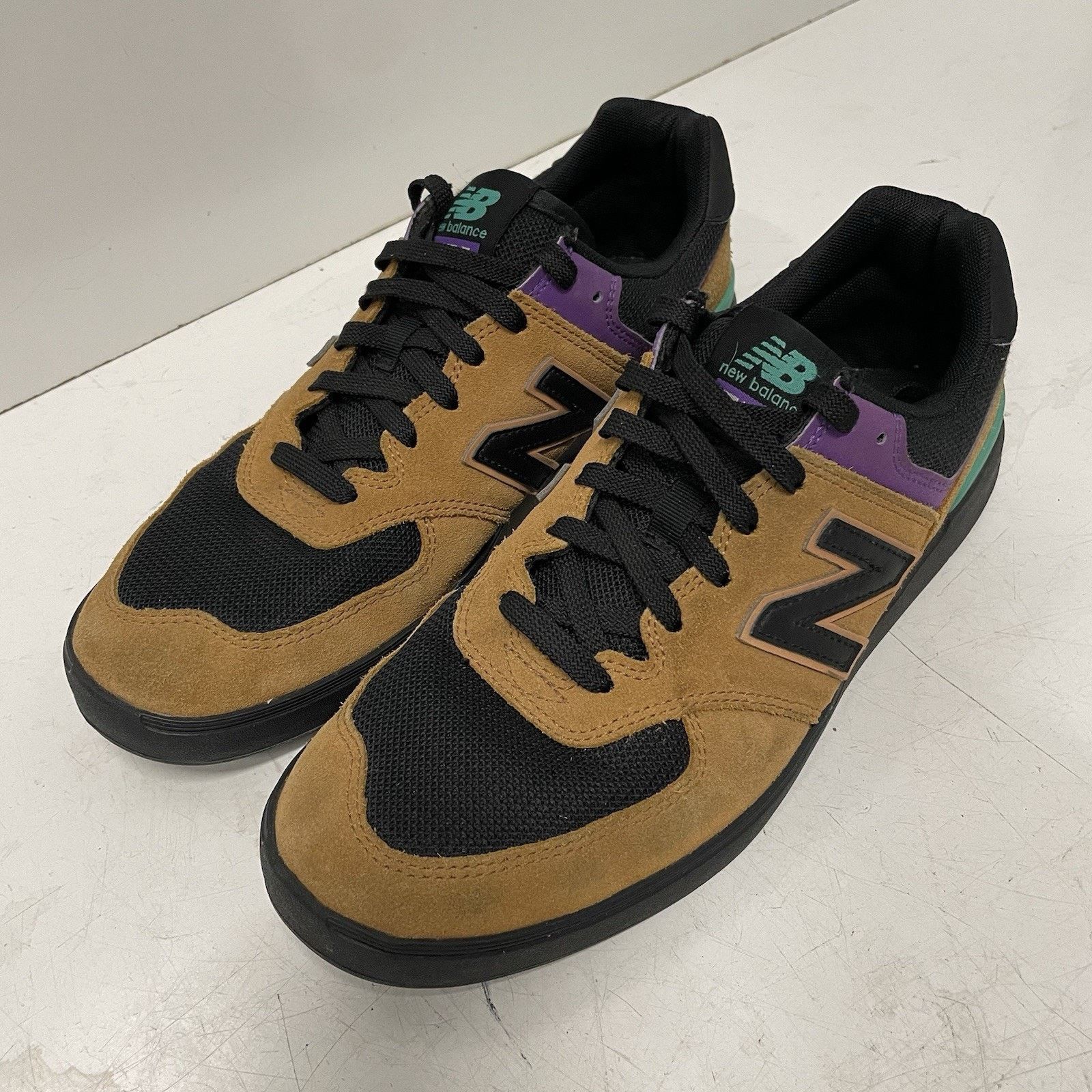 New Balance New Balance 574 V1 All Coasts Brown Black Shoes Men's 9.5 Size US 9 / EU 42 - 2 Thumbnail