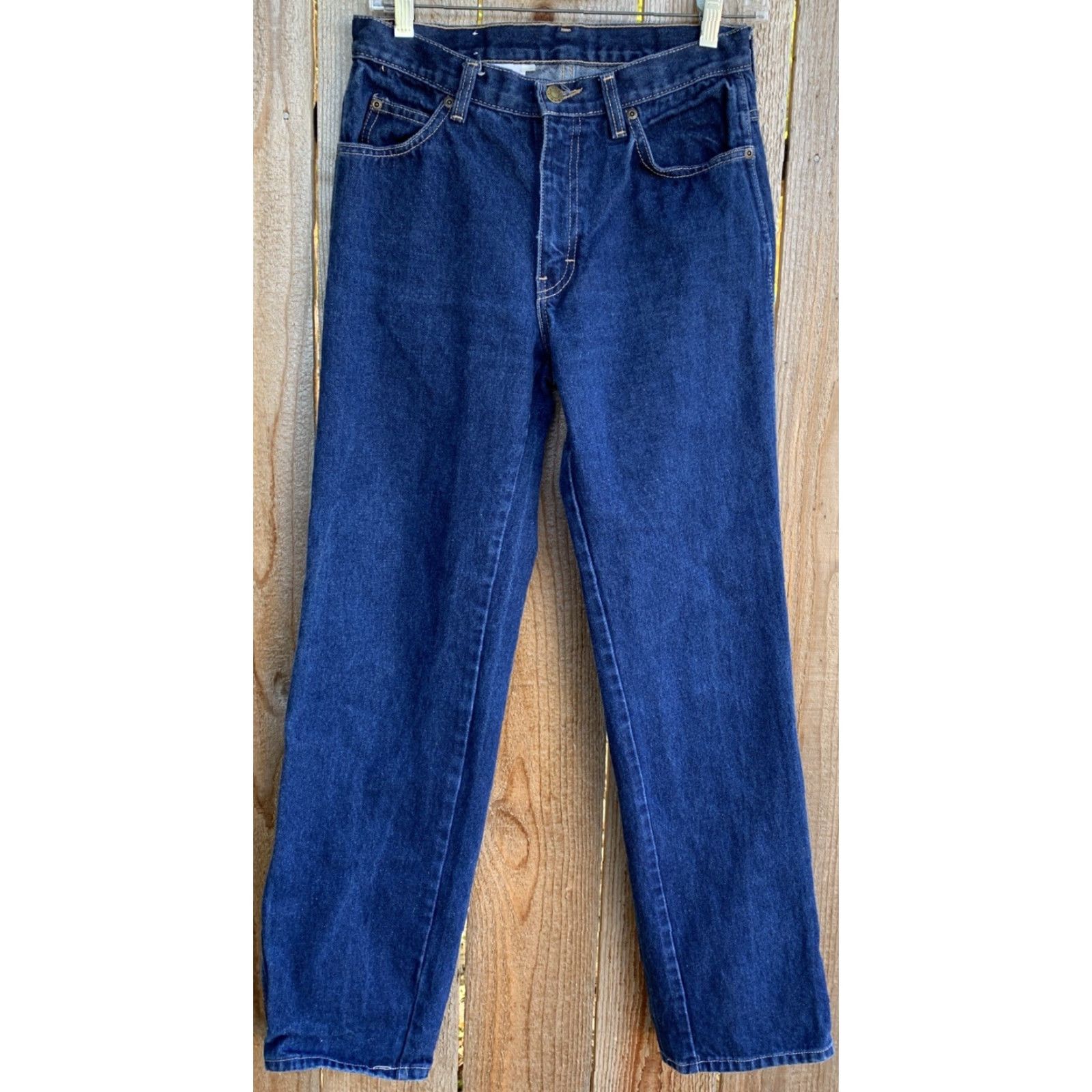 Calvin Klein VINTAGE Calvin Klein Jeans Made In USA 28 Inch Waist Denim Blue 28 in. Inseam 30.75 in. 100% Cotton Mens Womens Boys Girls Size 28" / US 6 / IT 42 - 3 Thumbnail