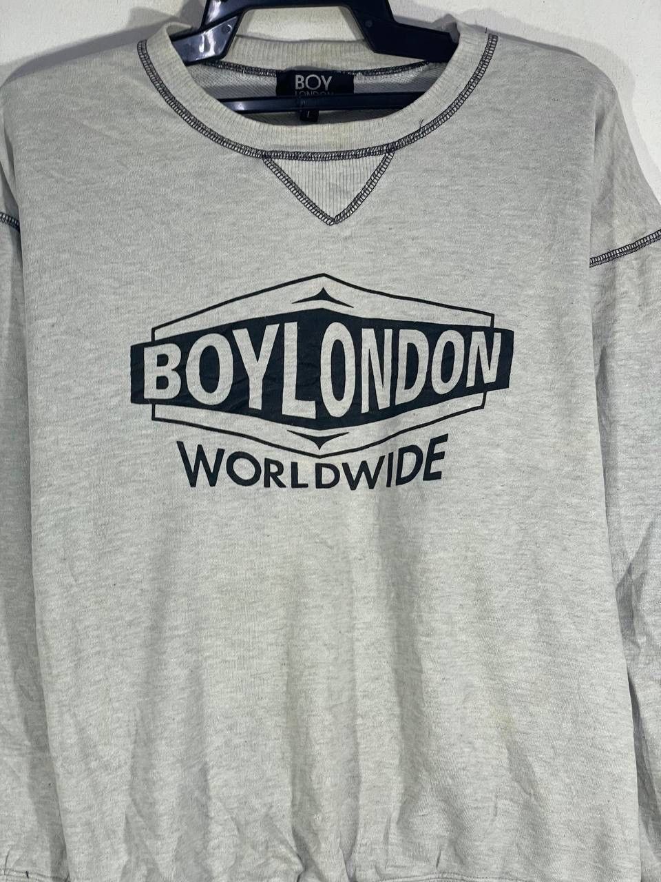 Other Vintage boy londo worldwide sweatshirt jumper size L Size US L / EU 52-54 / 3 - 4 Thumbnail