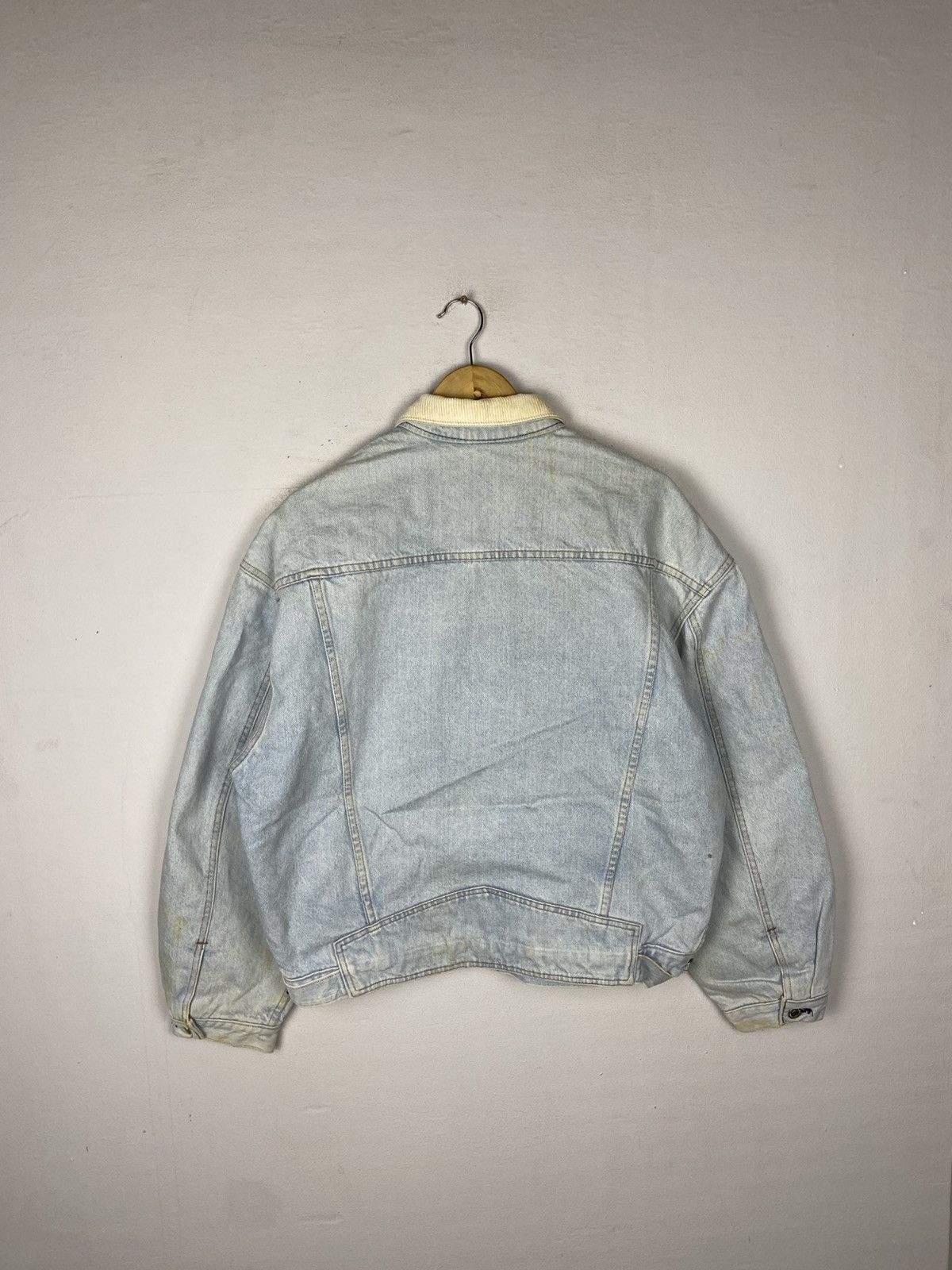 Levi's Vintage Clothing VINTAGE 80s LEVIS ALASKA WASHSTONE KING OF RIVER DENIM Size US L / EU 52-54 / 3 - 16 Thumbnail