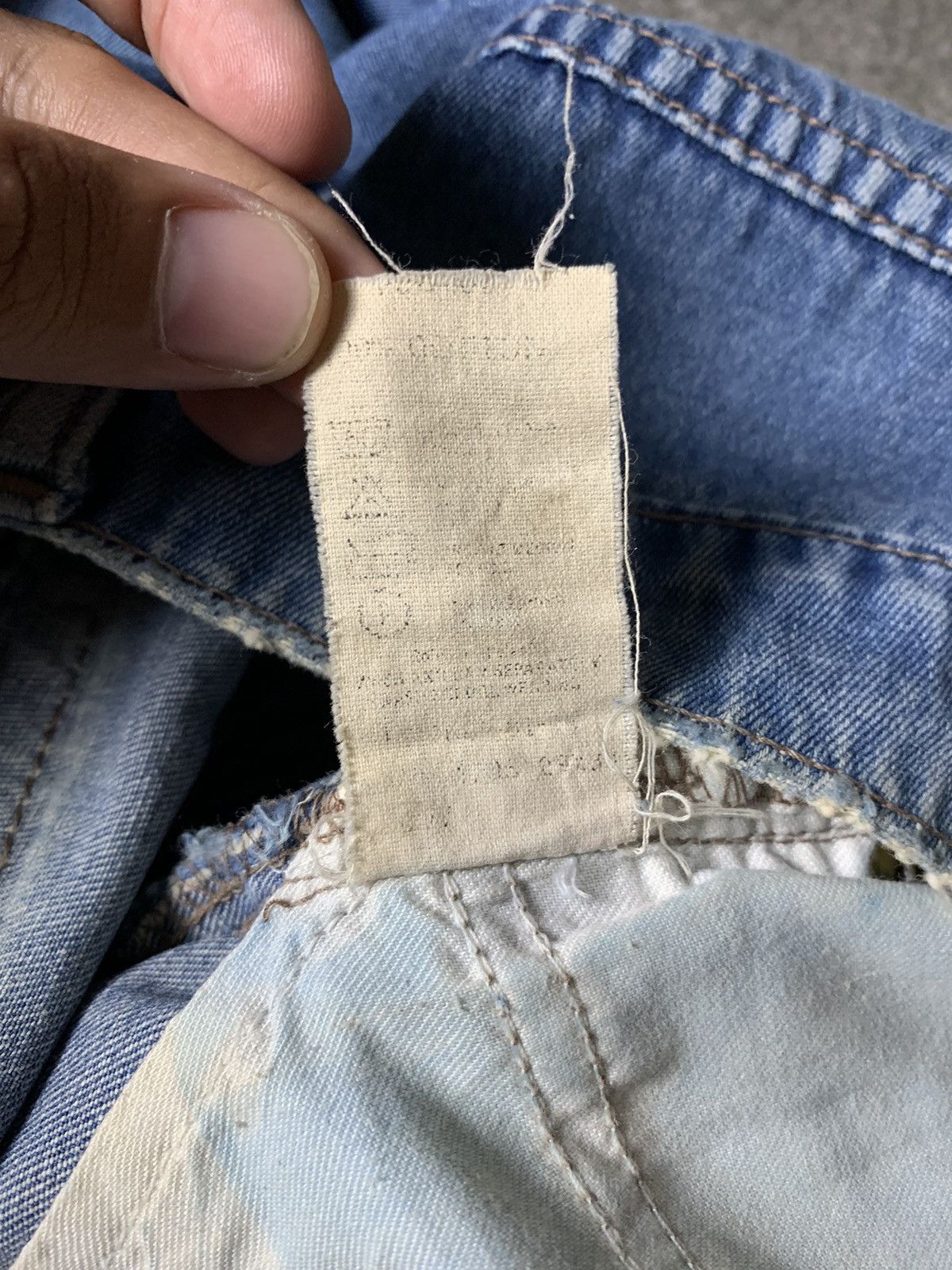 Levi's 2000s Levis Silvertab Distressed Loose Jeans Size US 29 - 7 Thumbnail