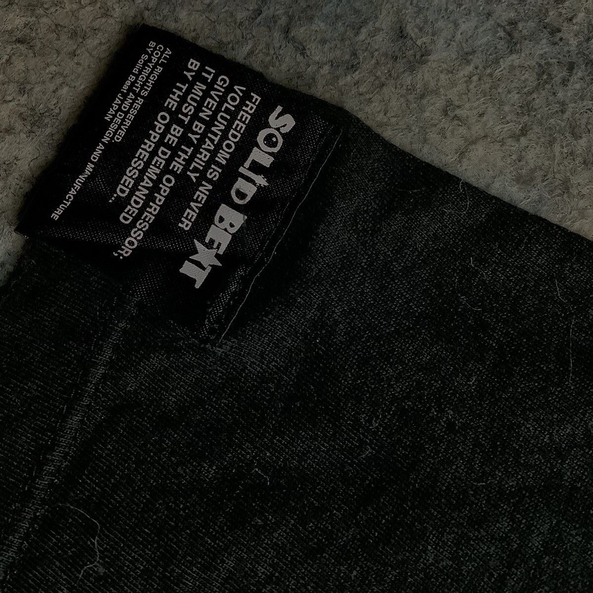 If Six Was Nine × Japanese Brand × Seditionaries Japanese Brand Solid Beat Y2K Tee Size US M / EU 48-50 / 2 - 4 Thumbnail