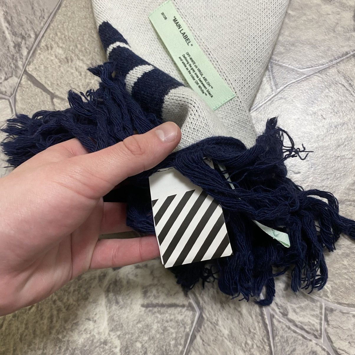 Off-White Off White Scarf Size ONE SIZE - 9 Thumbnail