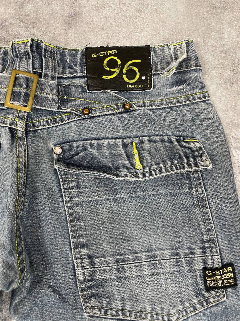 G-Star G-Star Raw Men Denim Jeans Pants Blue Straight Size W26 Size US 26 / EU 42 - 4 Thumbnail