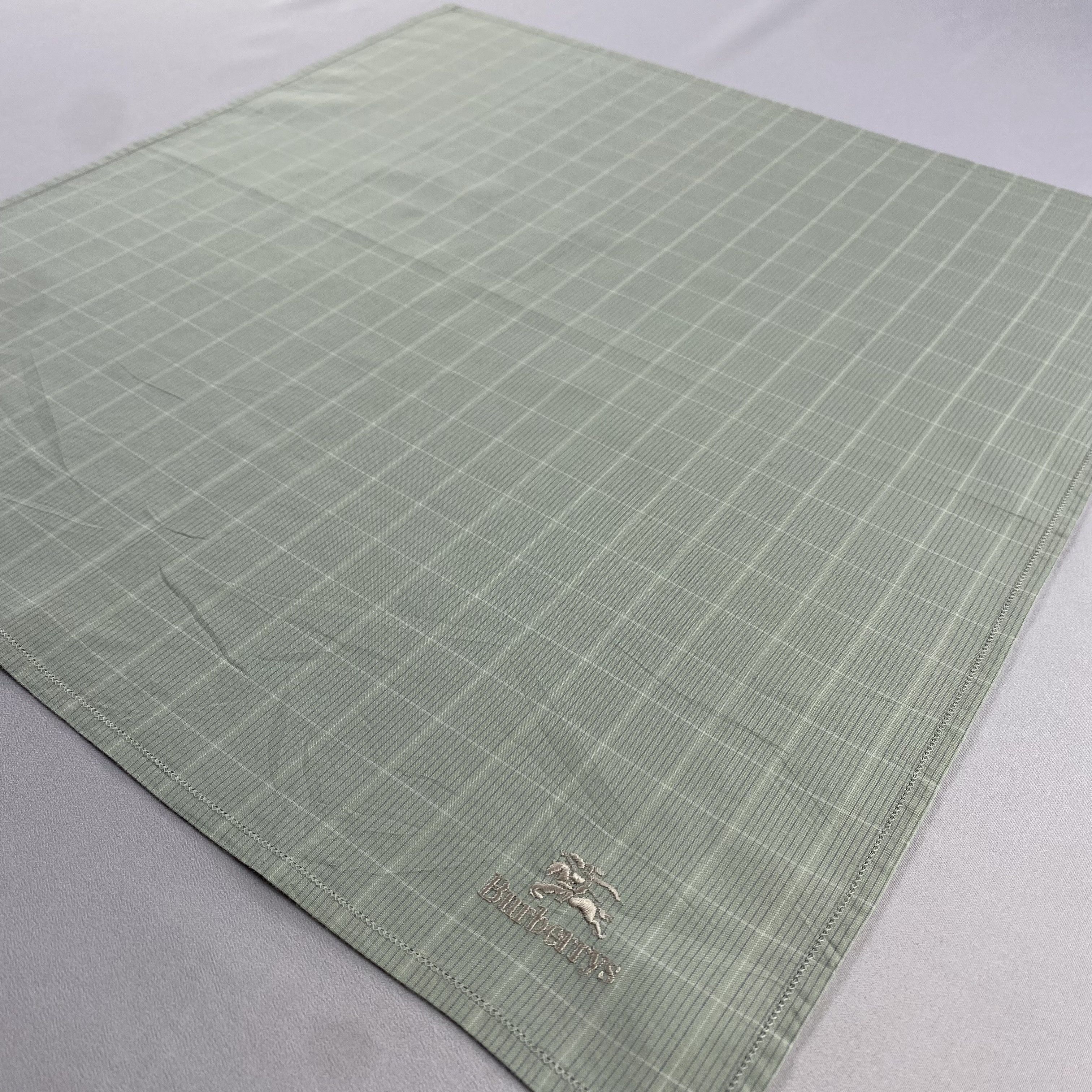 Burberry × Vintage Burberry Handkerchief / Neckerchief / Bandana-P1221 Size ONE SIZE - 2 Thumbnail